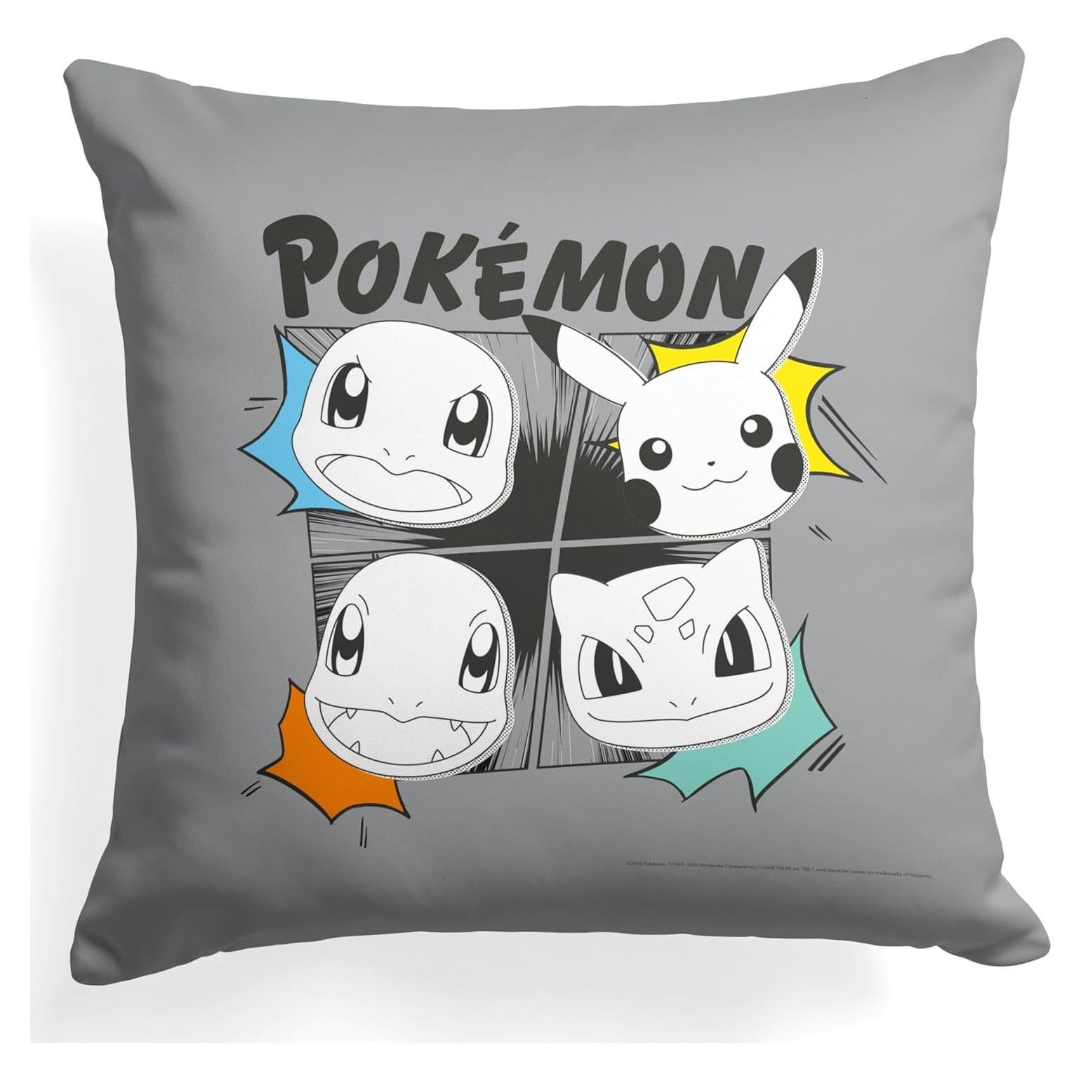 Cojín decorativo Pokemon Northwest 45.72x45.72 cm único