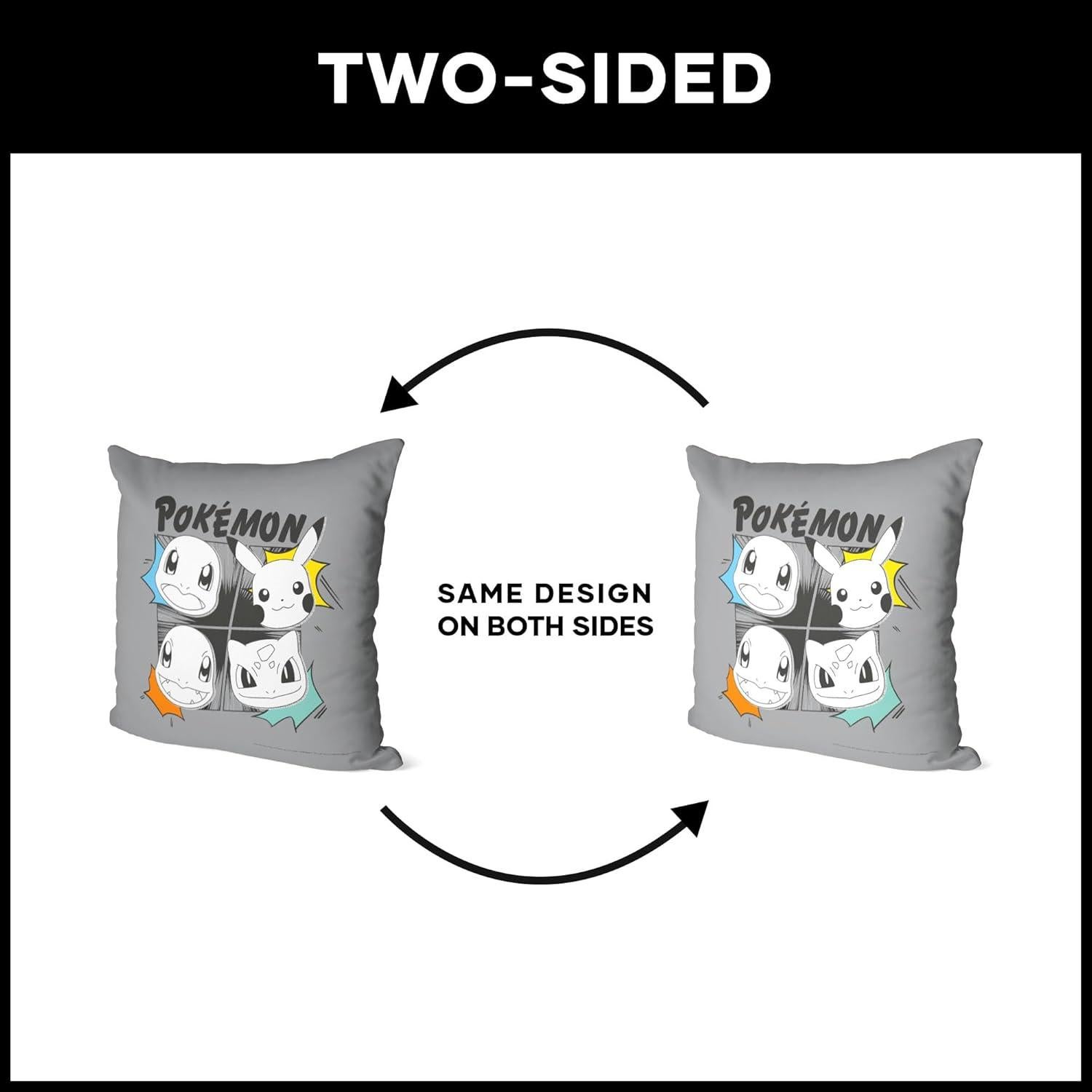 Cojín decorativo Pokemon Northwest 45.72x45.72 cm único