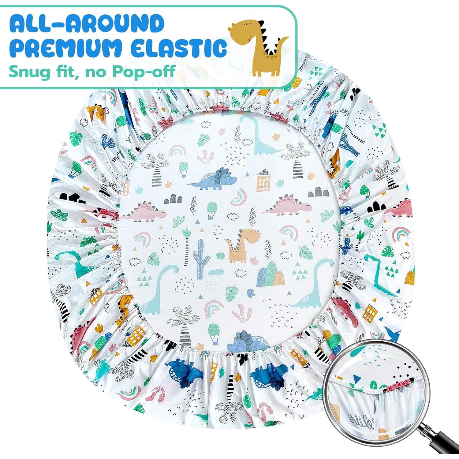 Juego de Sábanas Twin Homilay 3 Piezas Dinosaurio Microfibra