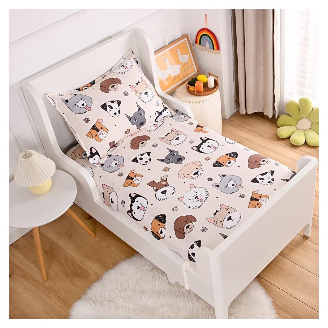 Juego de Sábanas Ajustables KWLOVER Completo con Funda de Almohada