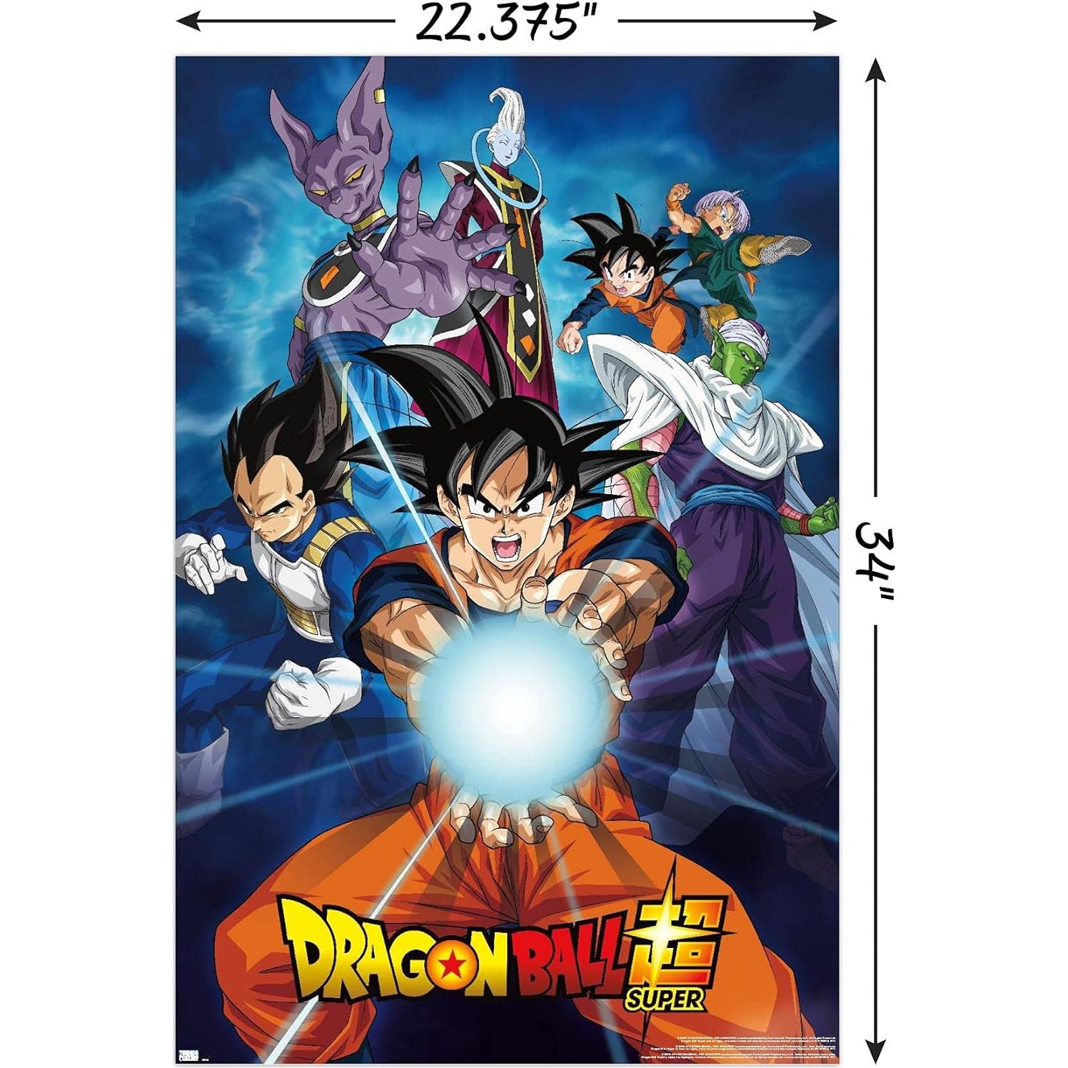 Póster de Pared Dragon Ball Super Trends International 56.83x86.36cm