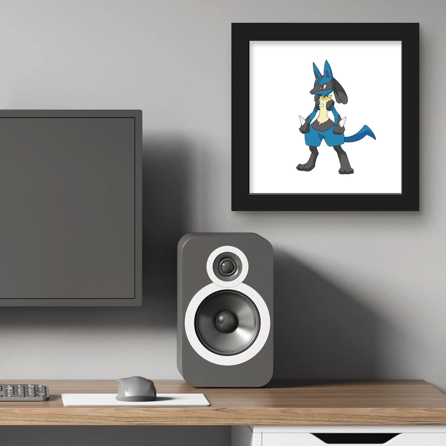 Póster de Arte Pokemon Lucario Trends International 30.48x30.48cm