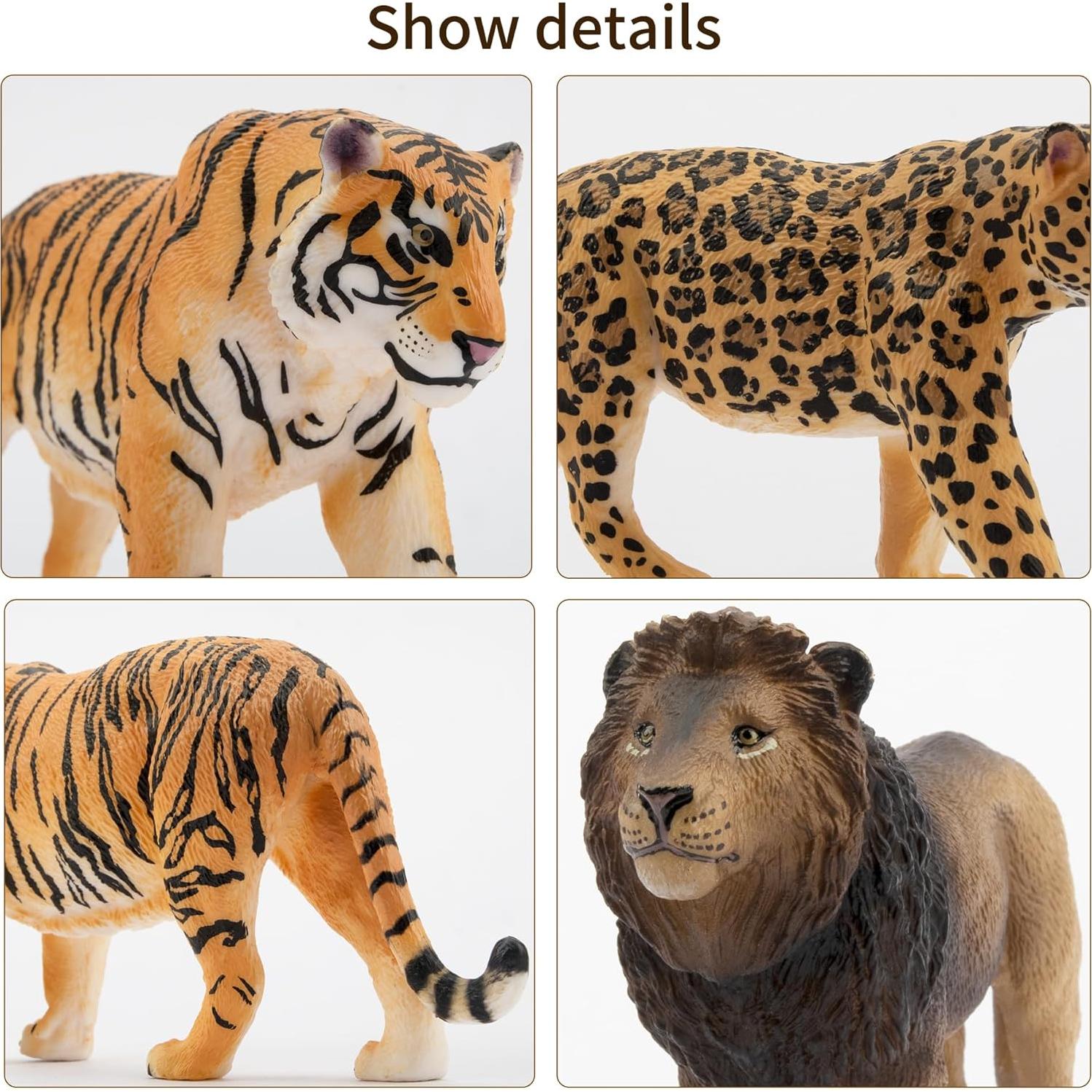 Figuras de Animales Toymany 16PCS Selva y Granja