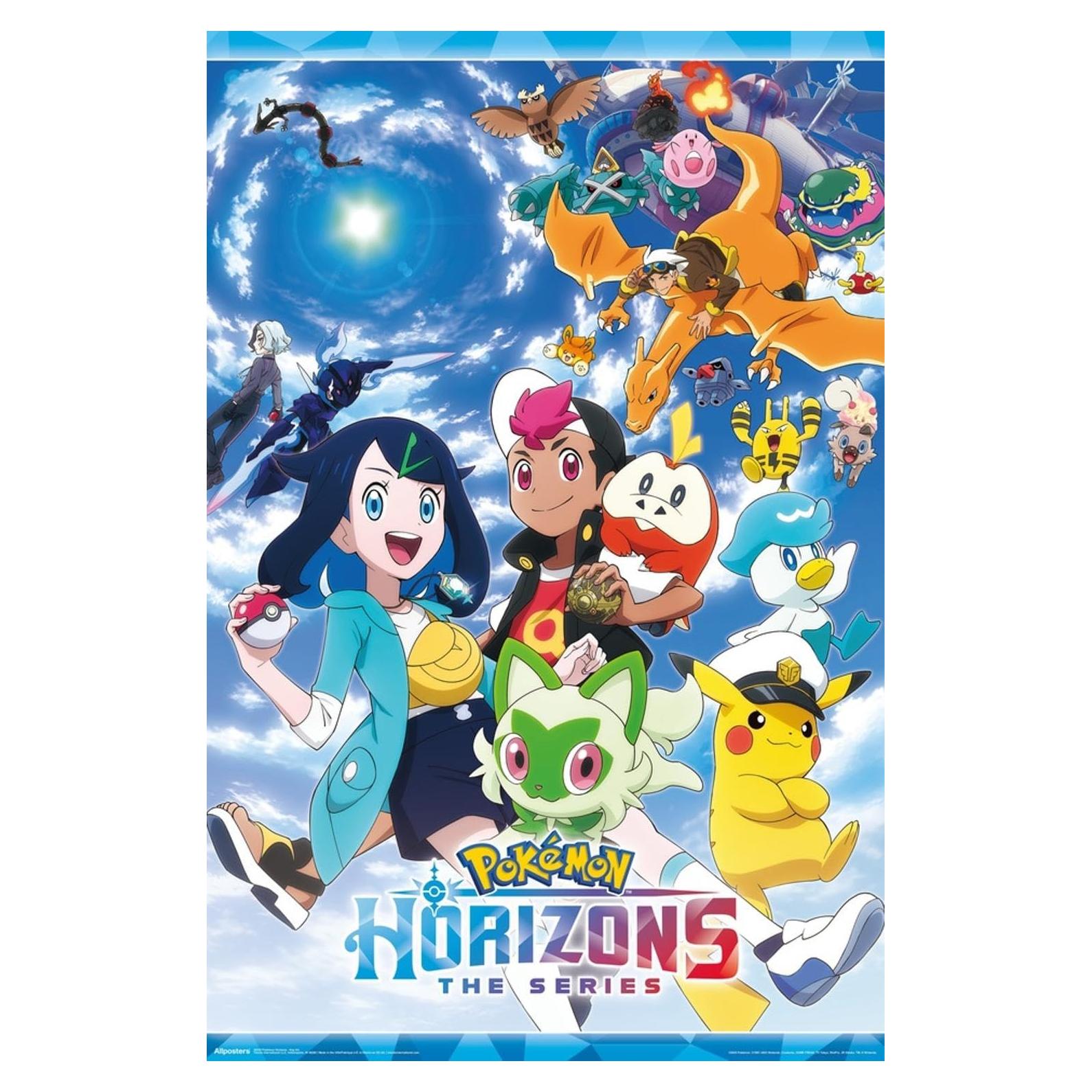 Póster Pokémon Horizons Trends International 48.3x33 cm Premium