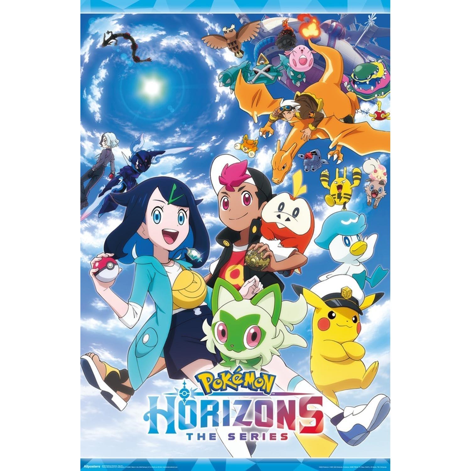 Póster Pokémon Horizons Trends International 48.3x33 cm Premium