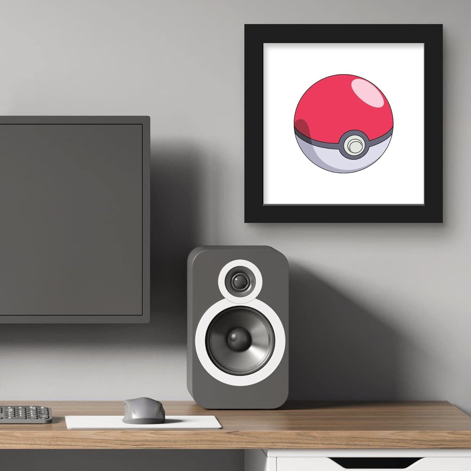 Póster de Arte Pokemon Poke Ball Trends International 30.48 cm