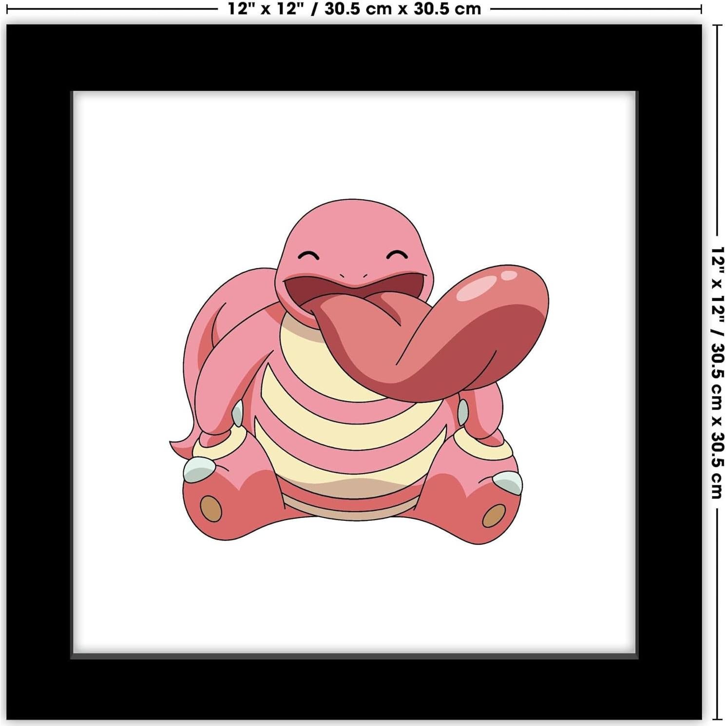 Póster de Arte Pokemon Lickitung Trends International 30.48 cm