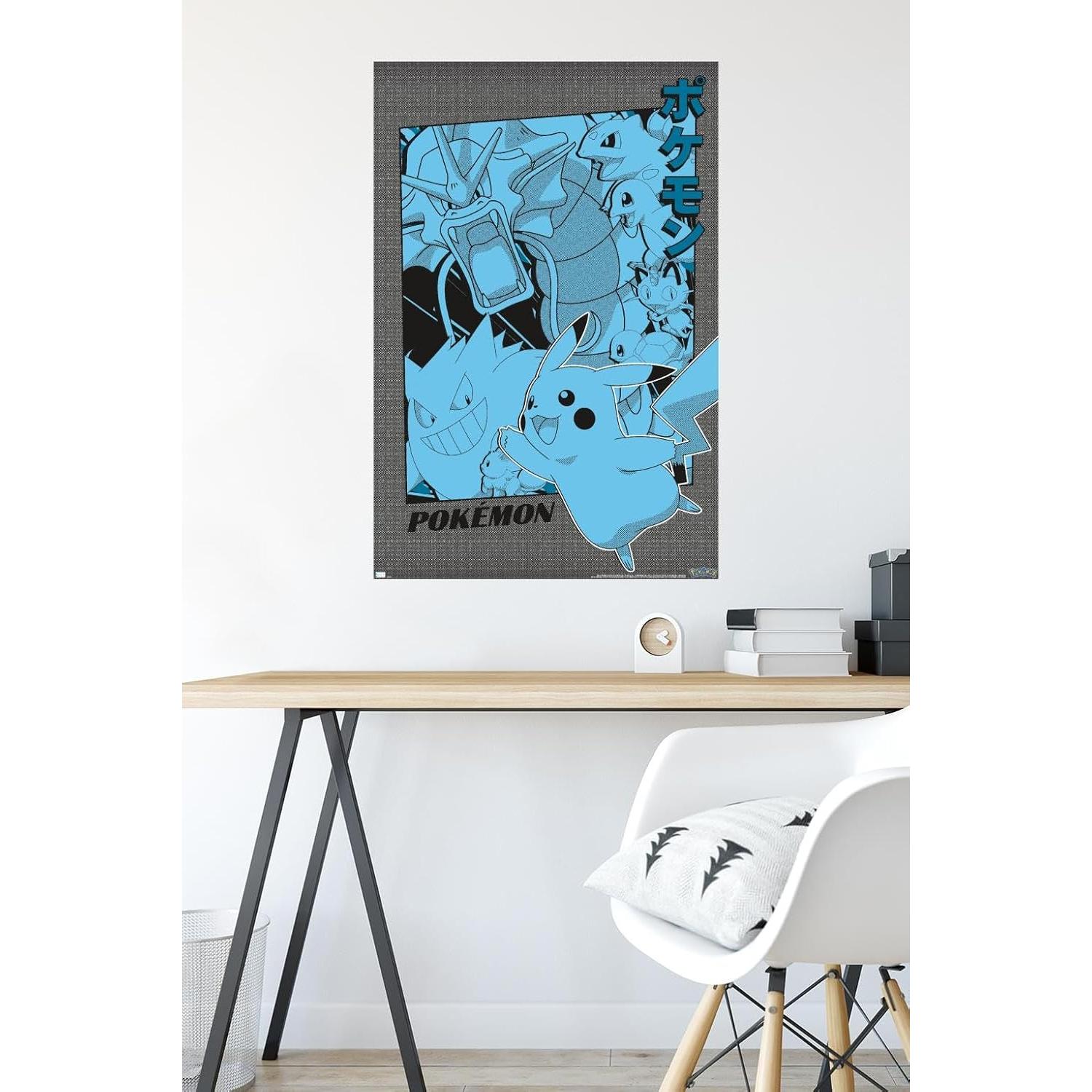 Póster de Pared Pokémon Trends International 86.4x56.8 cm