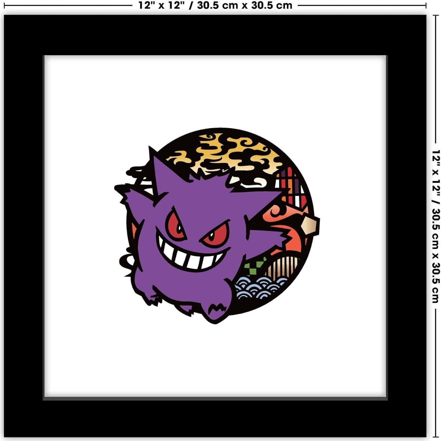 Póster de Arte Pokémon Gengar Trends International 30.48 cm