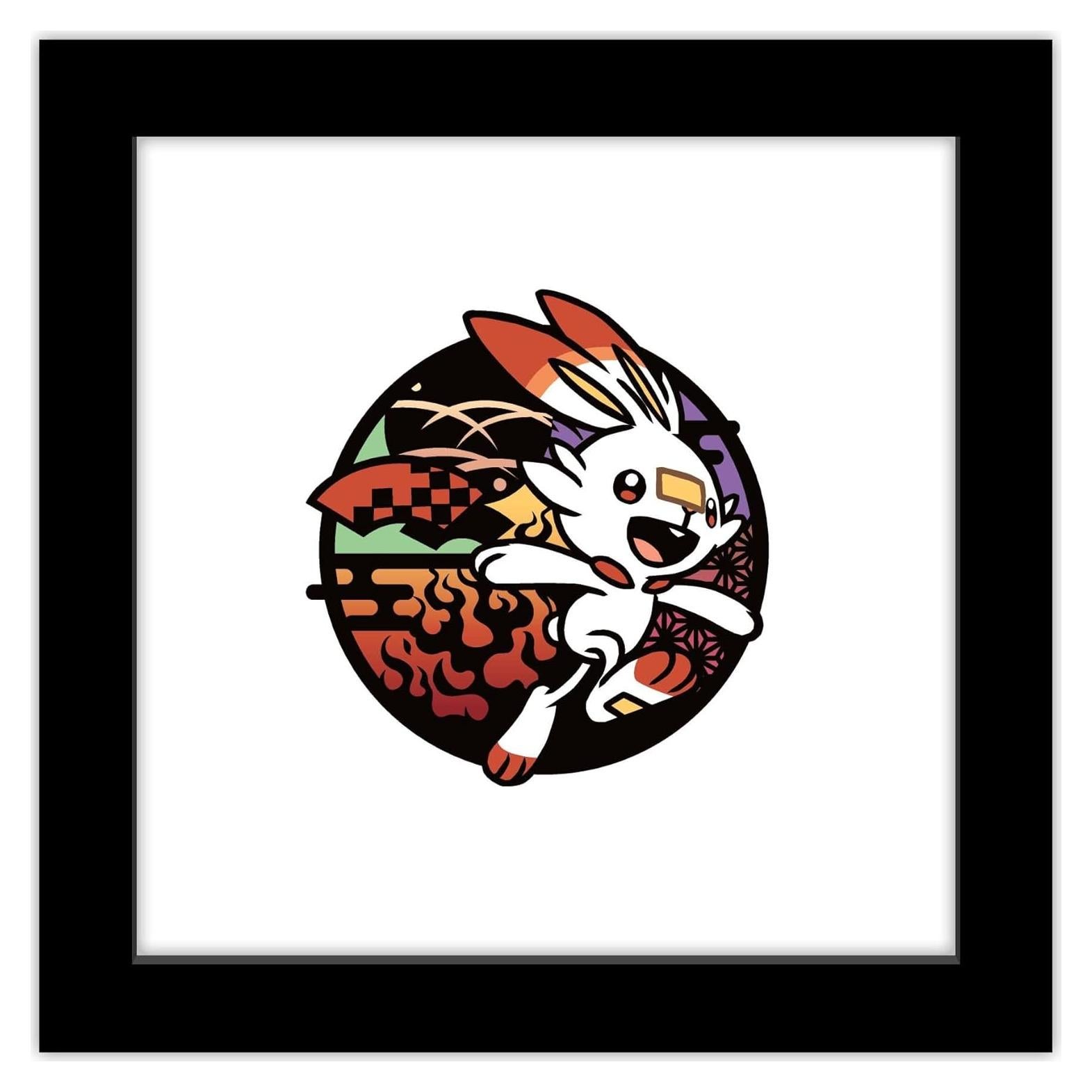Póster de Arte Pokémon Scorbunny Trends International 30.48 cm