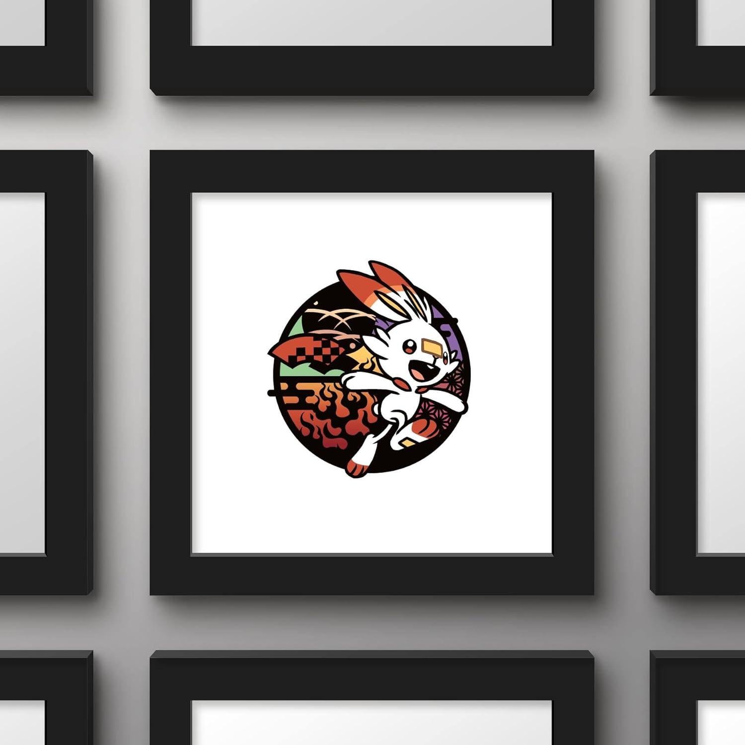 Póster de Arte Pokémon Scorbunny Trends International 30.48 cm