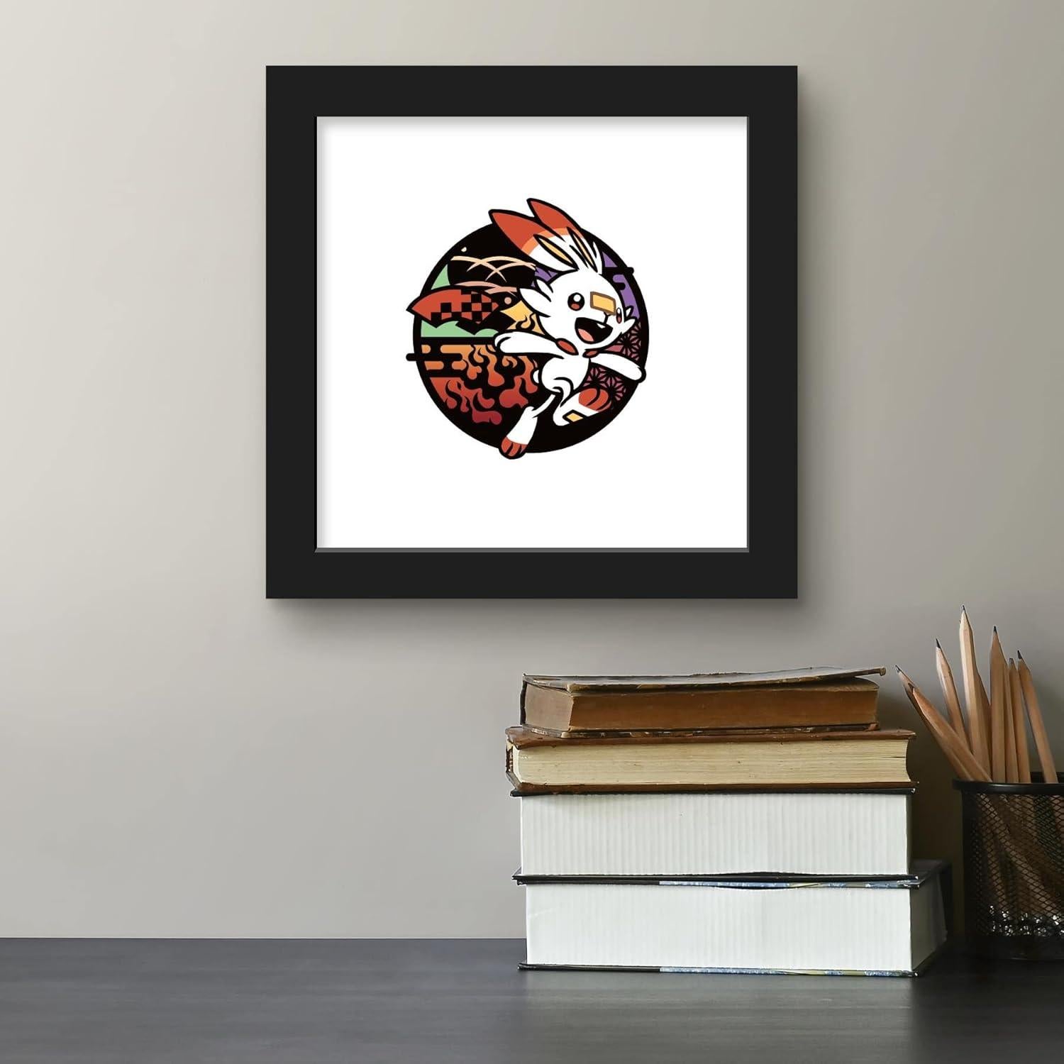 Póster de Arte Pokémon Scorbunny Trends International 30.48 cm