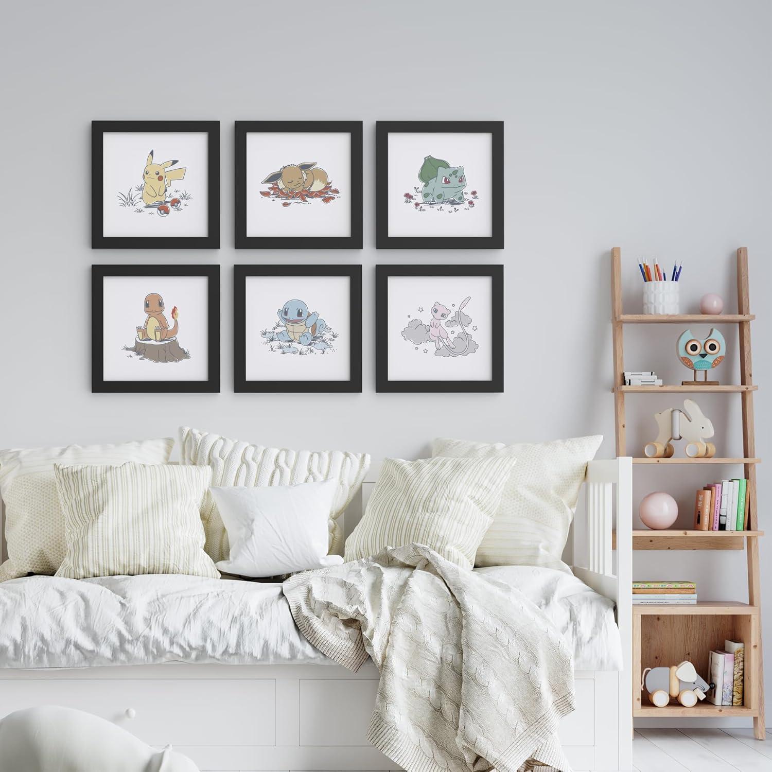 Arte de Pared Gallery Pops Trends International Pikachu Eevee 30.48 cm