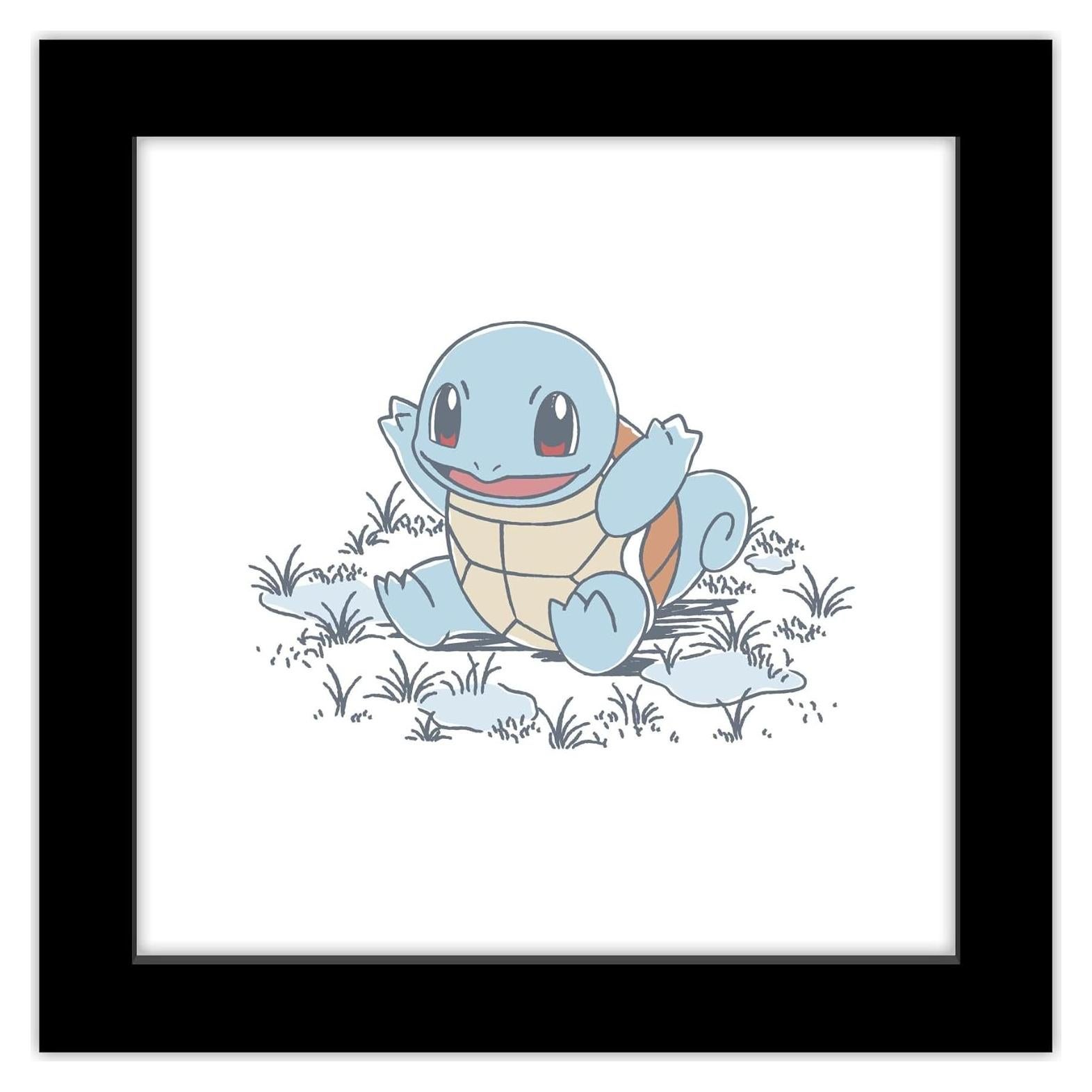 Arte de Pared Gallery Pops Pokémon Squirtle 30.48x30.48cm