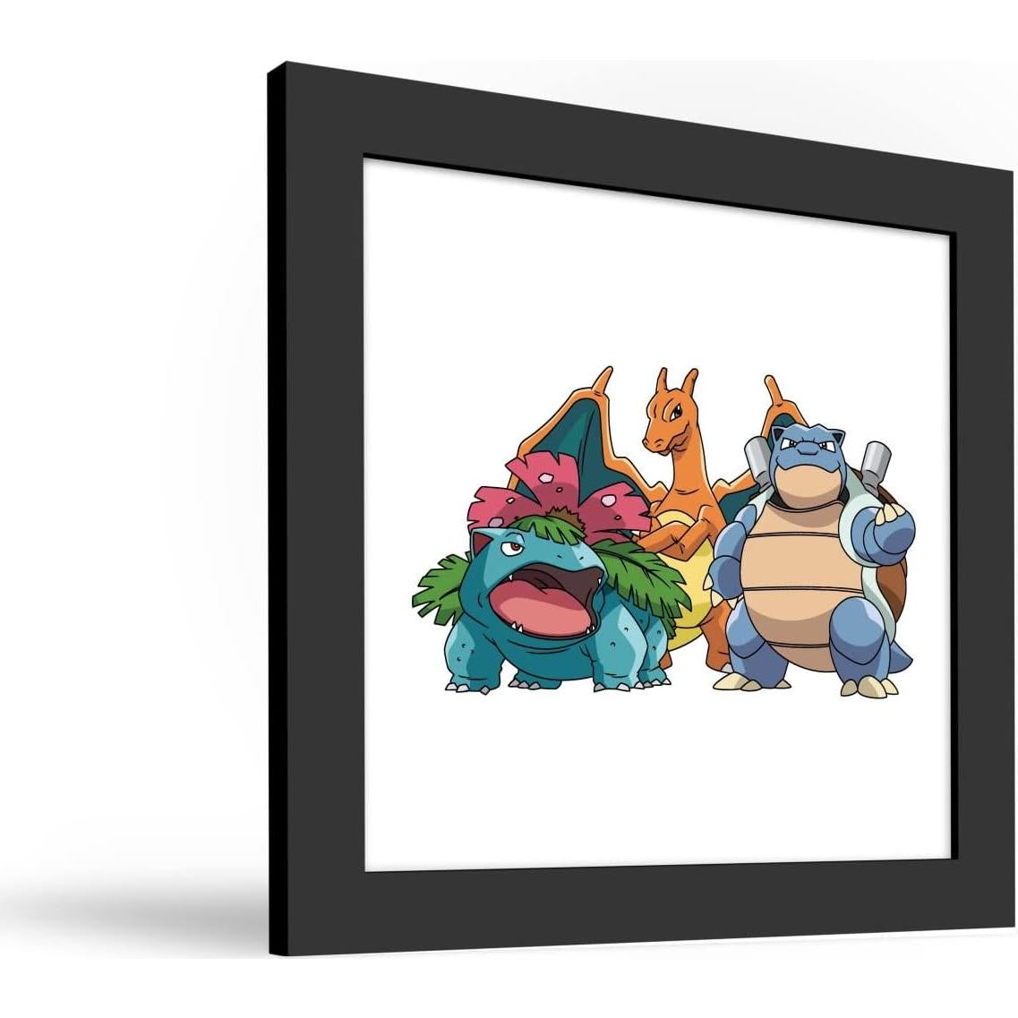 Arte de Pared Gallery Pops Pokemon - Blastoise, Charizard, Venusaur 30.48 cm