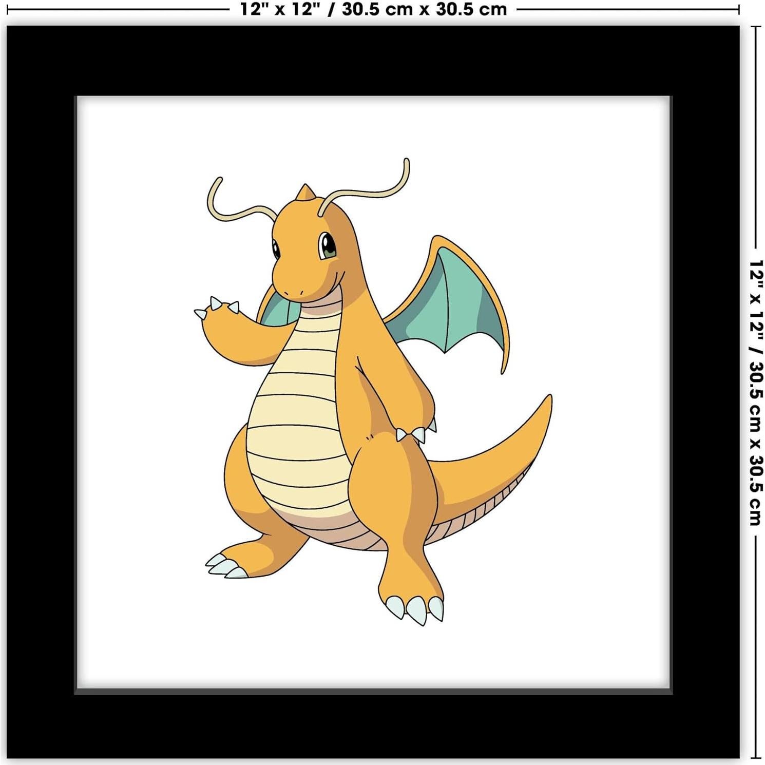 Arte de Pared Pokemon Dragonite Trends International 30.48 cm