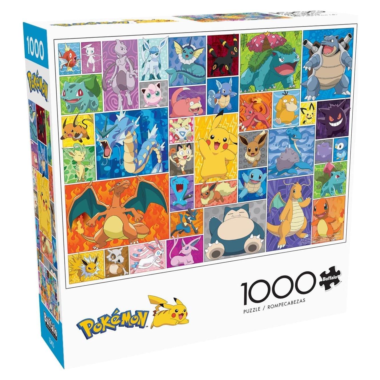 Rompecabezas 1000 Piezas Pokémon Buffalo Games - 67.95x50.17 cm