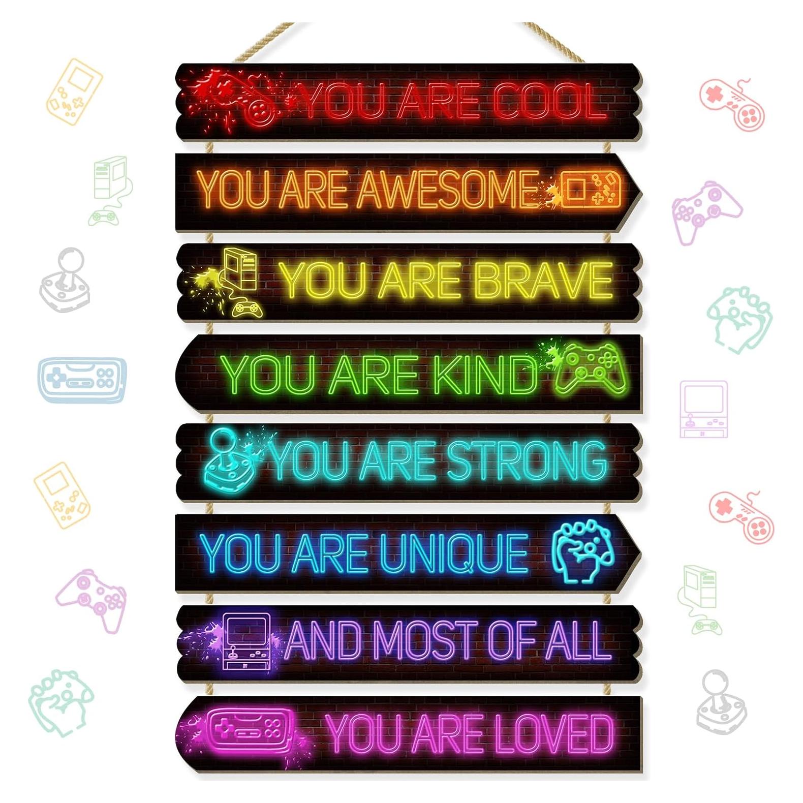 Juego de Decoración de Pared Infantil WAKOSAN - 8 Placas 49cm