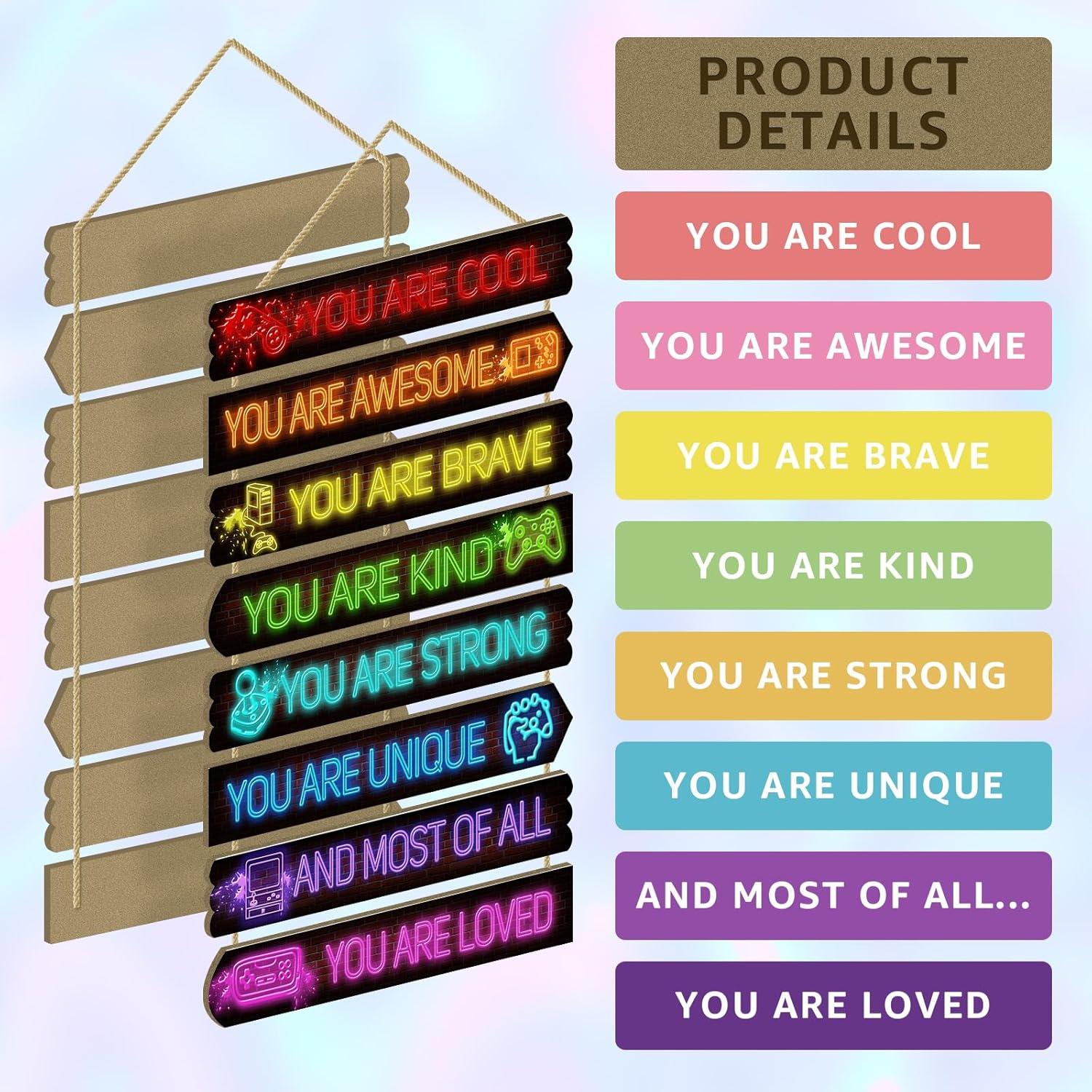 Juego de Decoración de Pared Infantil WAKOSAN - 8 Placas 49cm