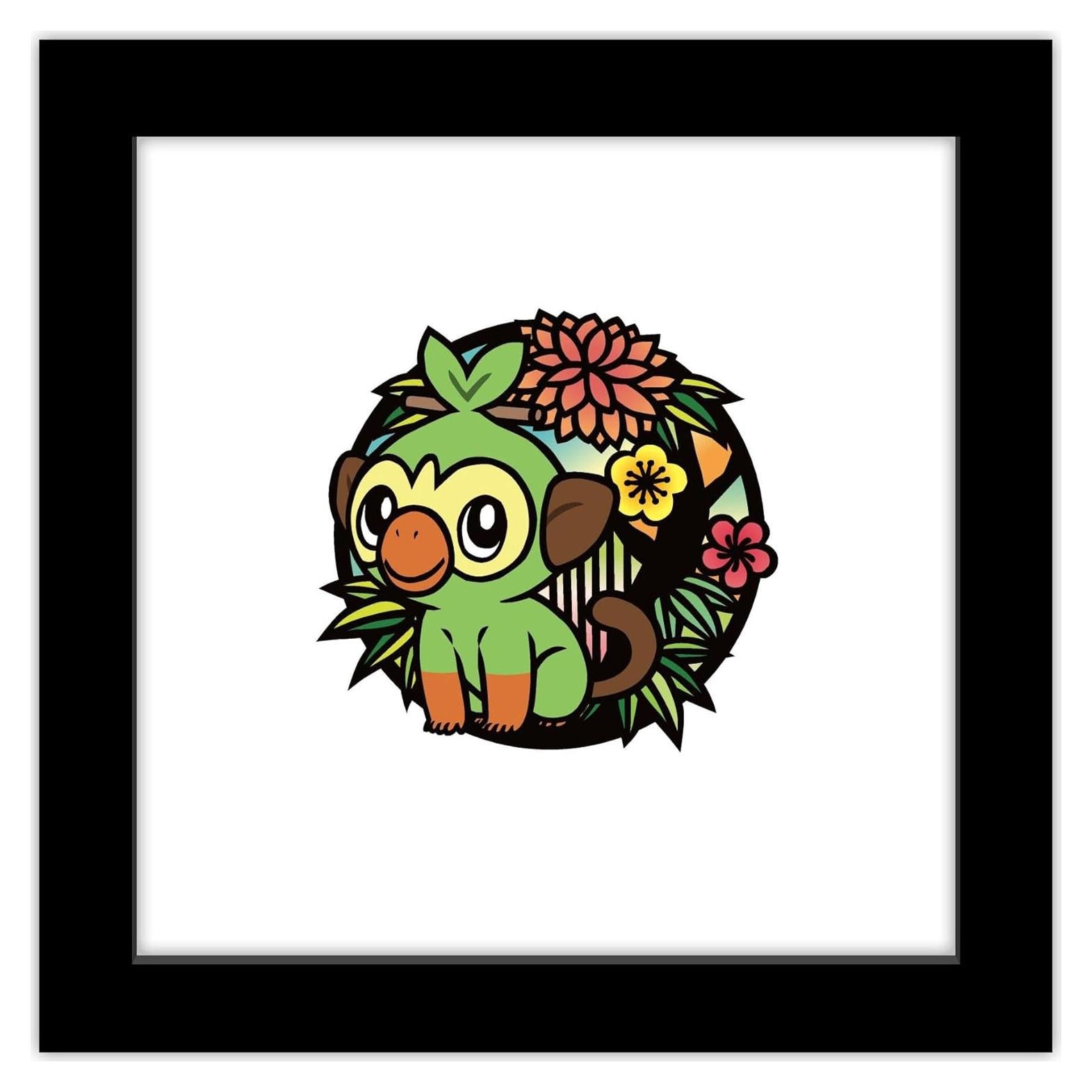 Póster de Arte de Pared Pokémon Grookey Trends 30.48x30.48cm