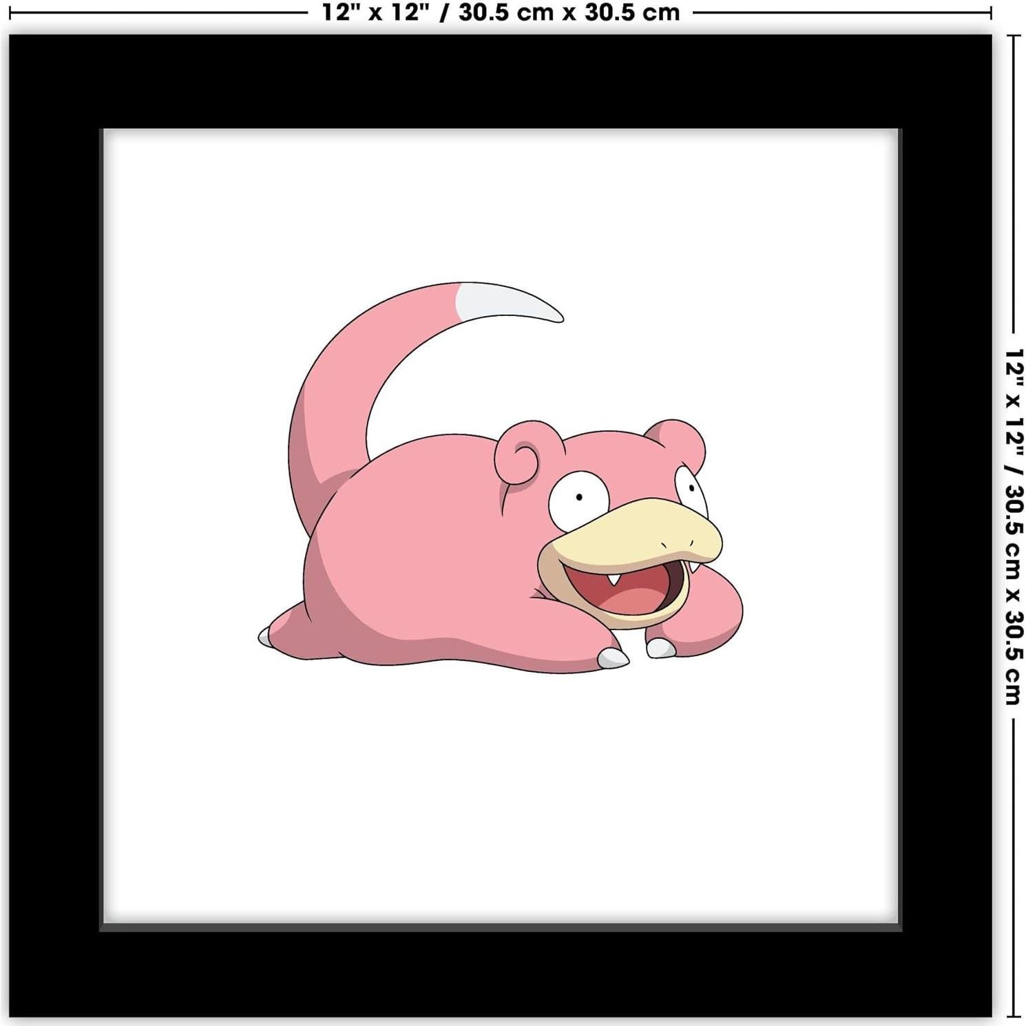 Póster de Arte Pokemon Slowpoke Trends International 30.48 cm