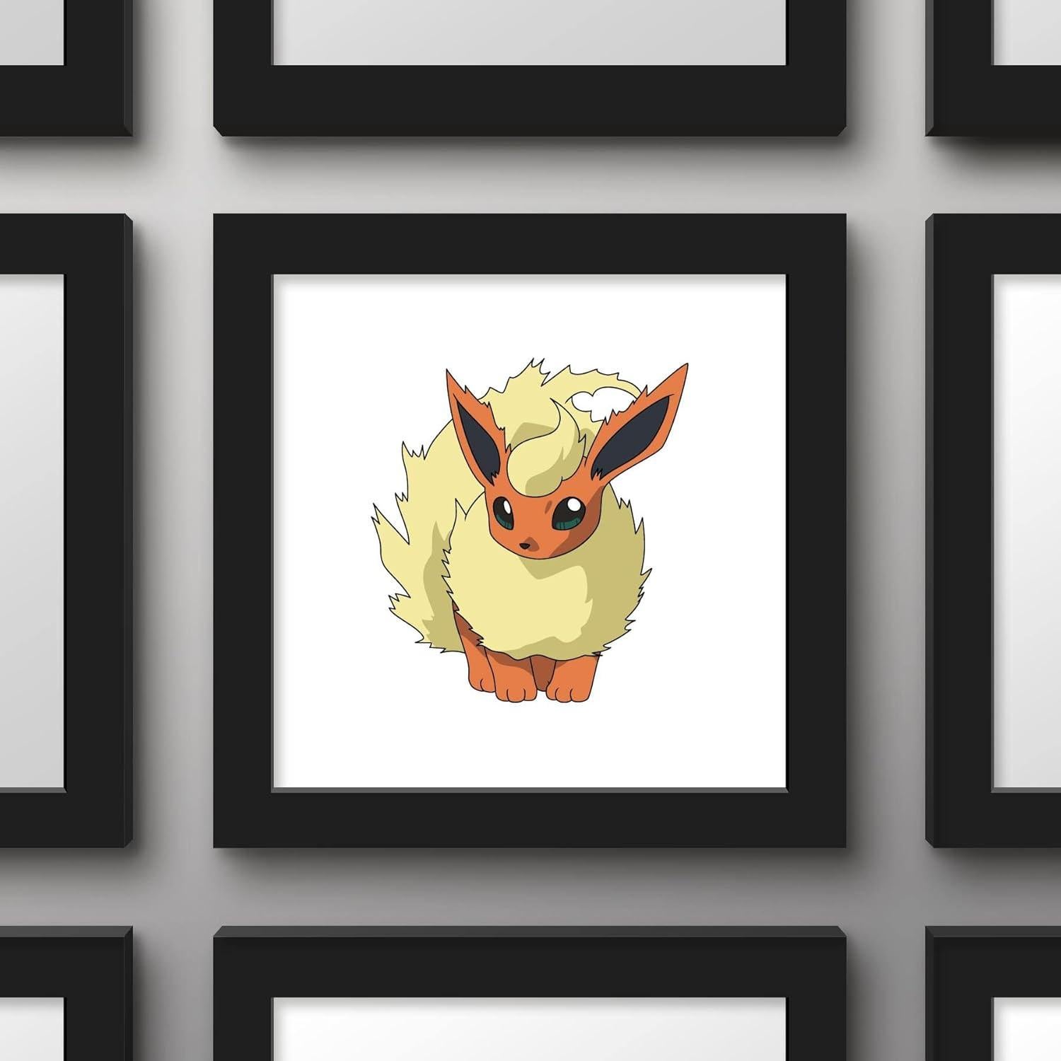 Póster de Arte Pokemon Flareon Trends International 30.48 cm