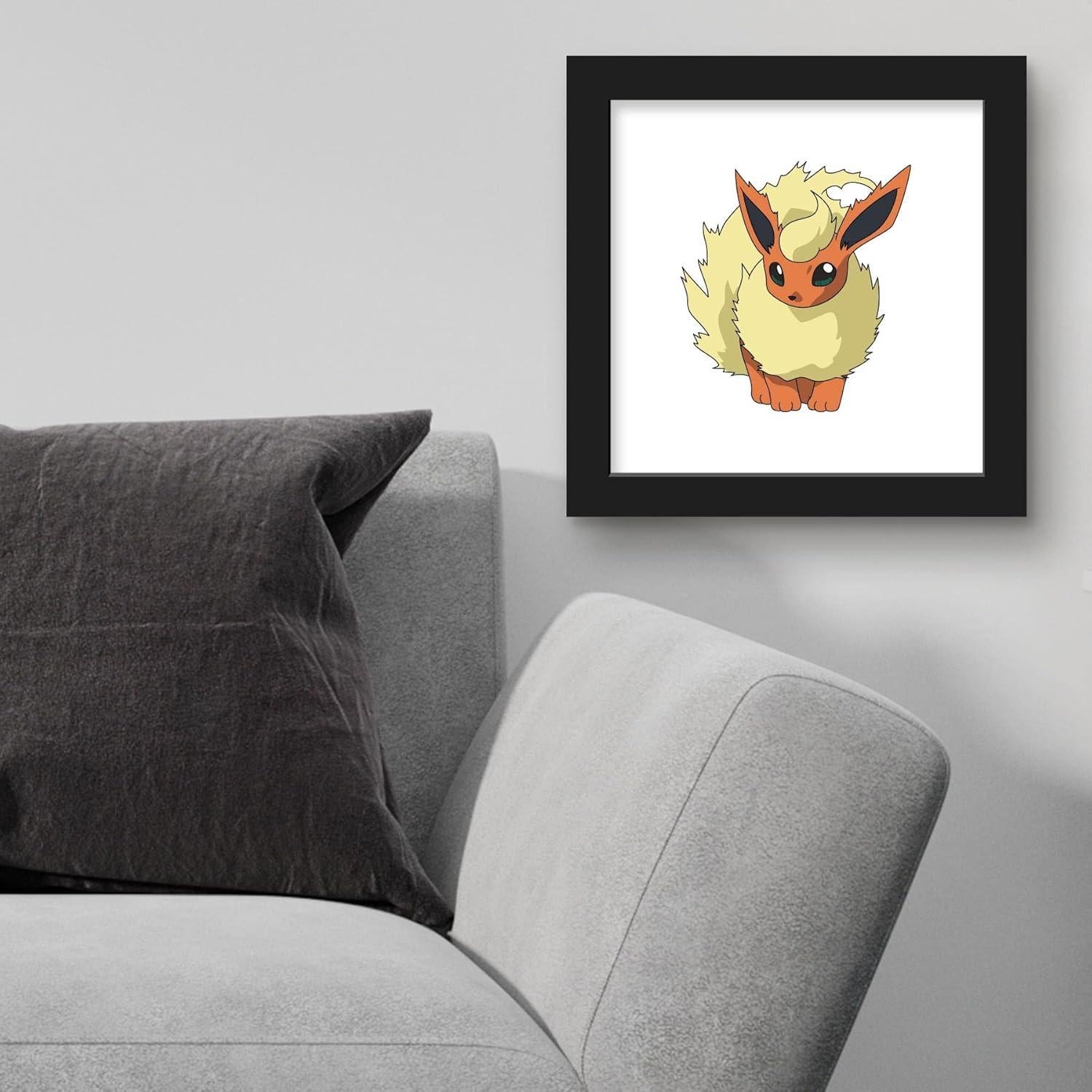 Póster de Arte Pokemon Flareon Trends International 30.48 cm
