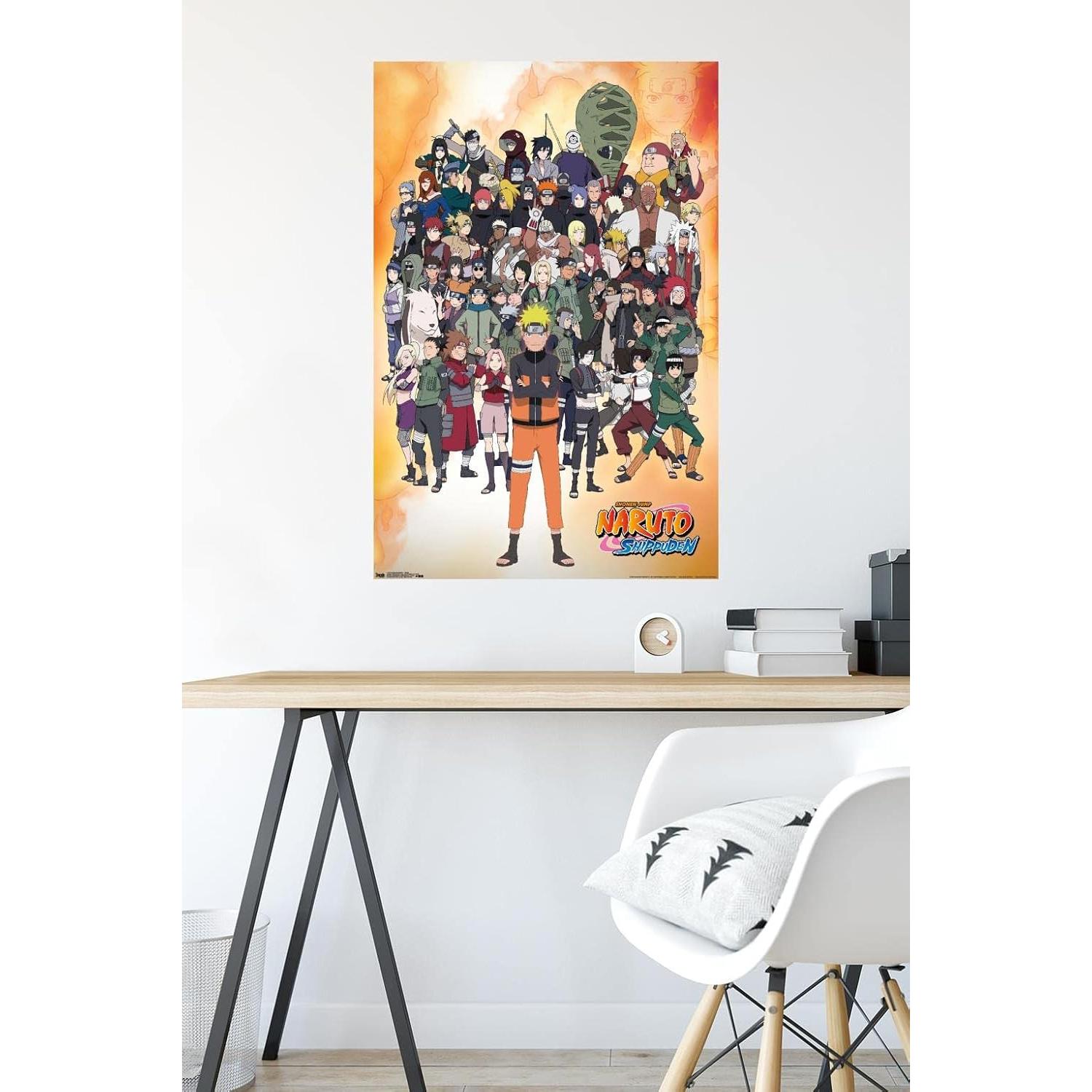 Póster de Pared Naruto Shippuden Trends International 56.7x86.4cm