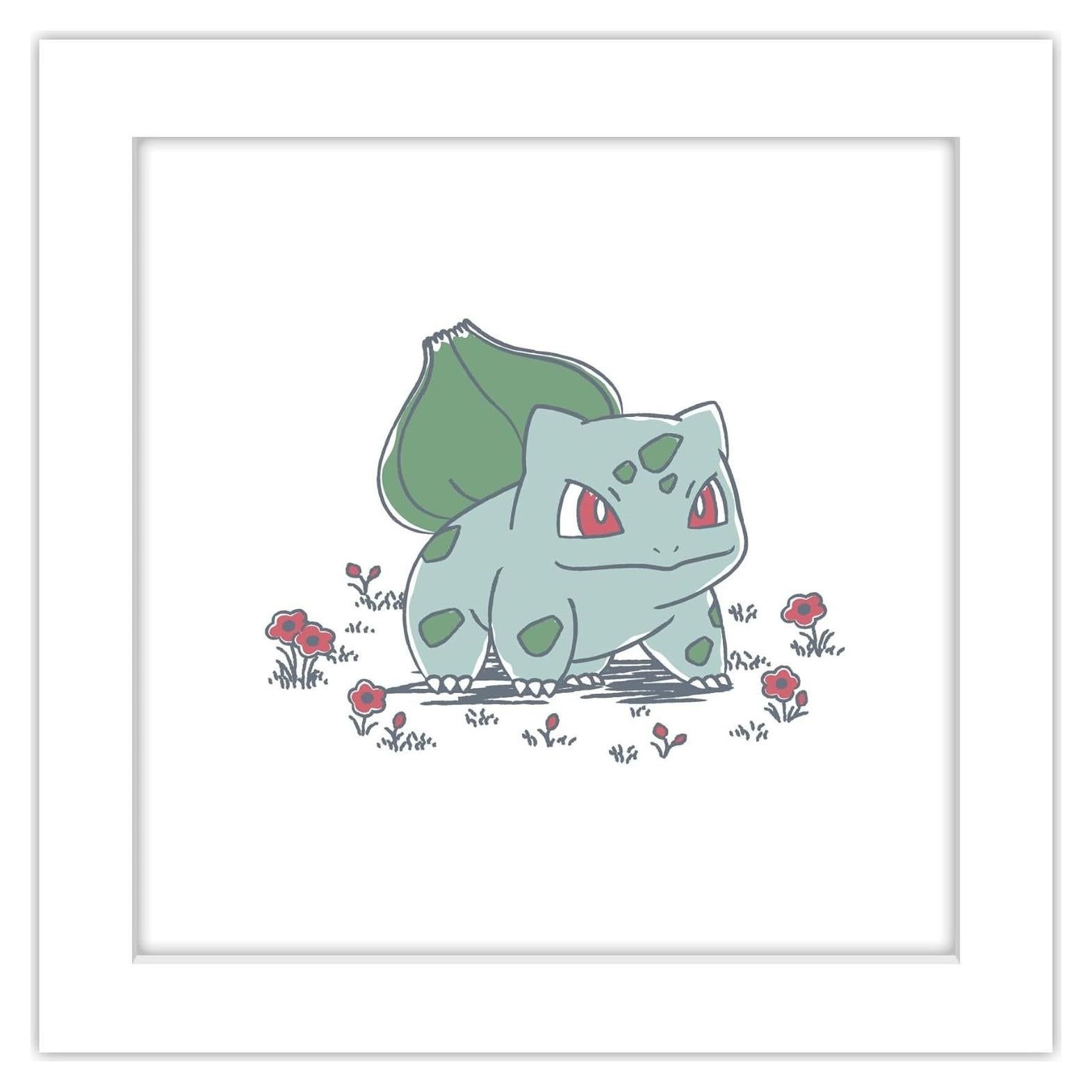 Arte de Pared Gallery Pops Pokémon Bulbasaur 30.48x30.48cm