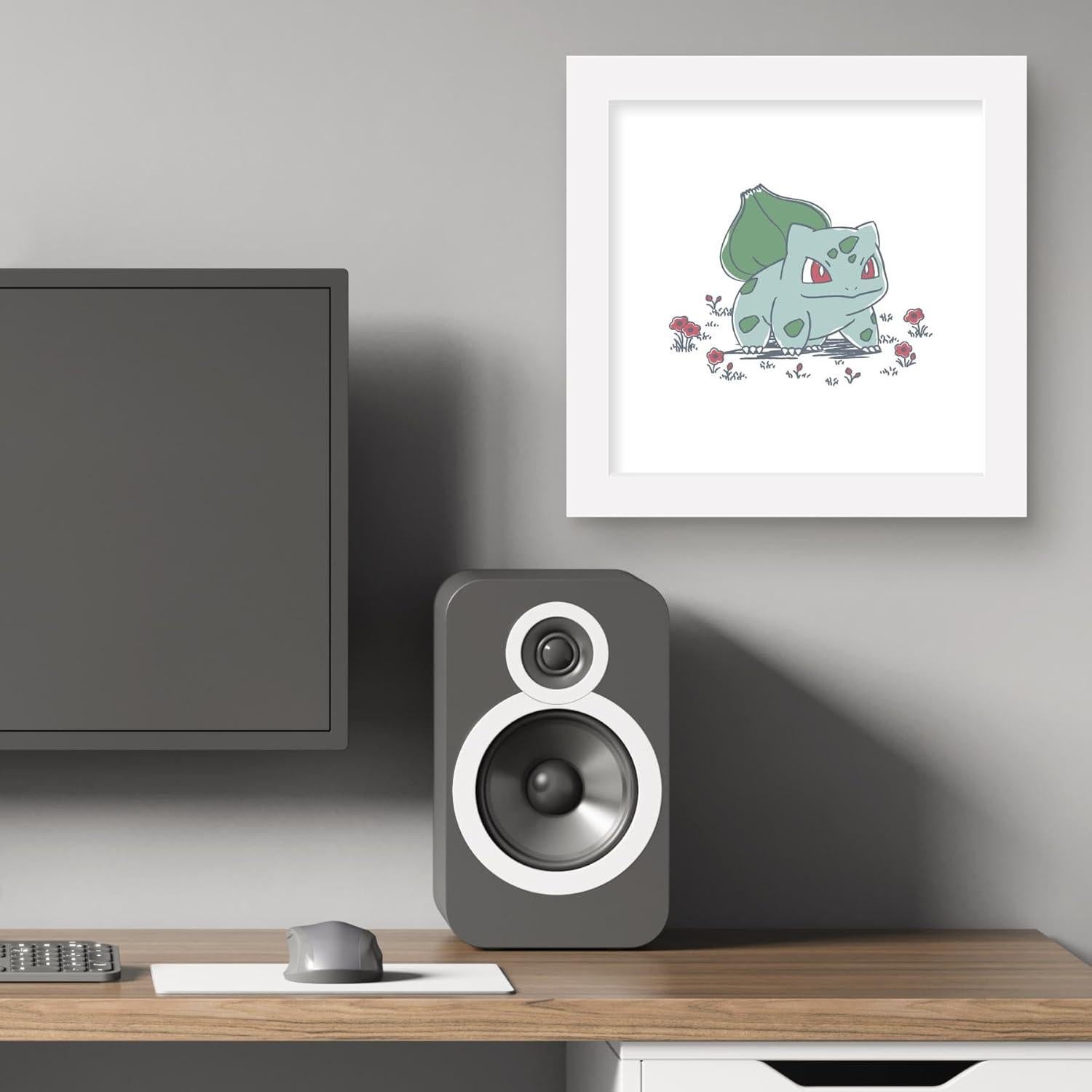Arte de Pared Gallery Pops Pokémon Bulbasaur 30.48x30.48cm