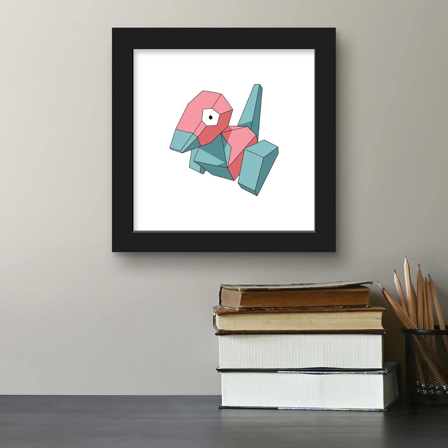 Póster de Arte Pokemon Porygon Trends International 30.48x30.48cm