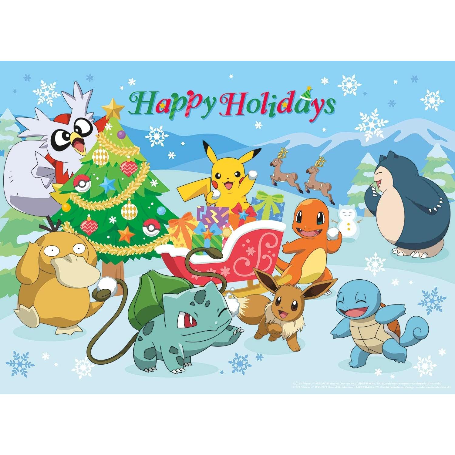 Rompecabezas 100 Piezas Buffalo Games Pokémon Felices Fiestas