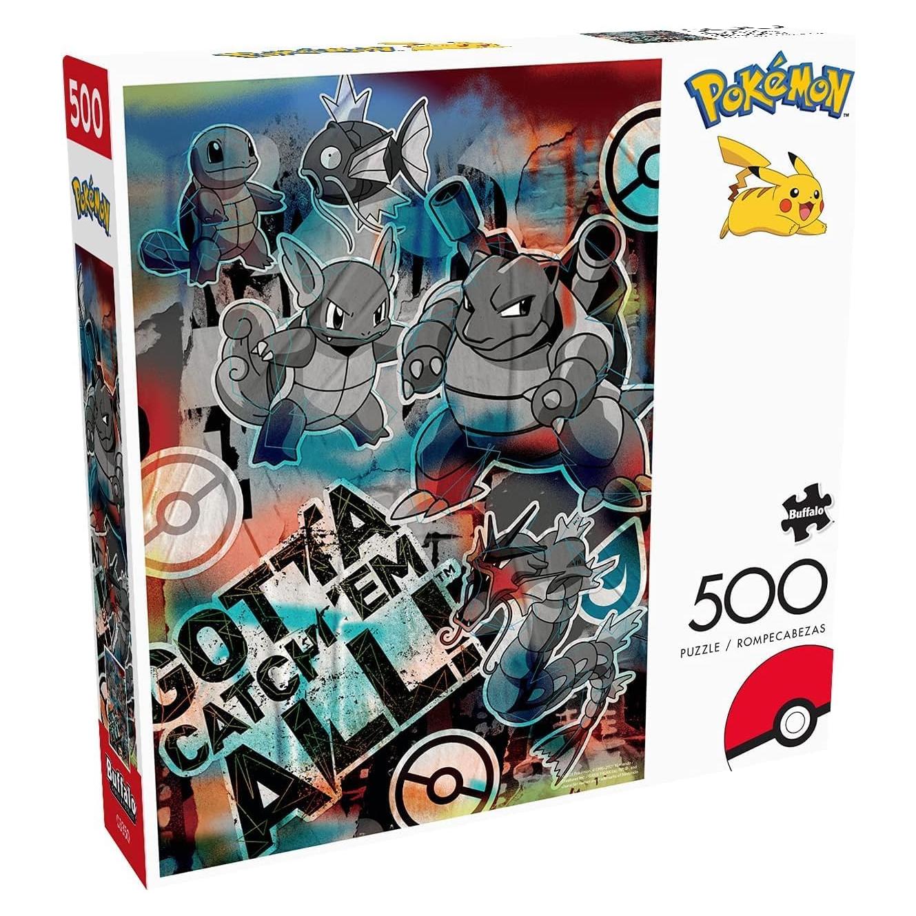 Rompecabezas 500 Piezas Buffalo Games Pokémon Evolución Squirtle