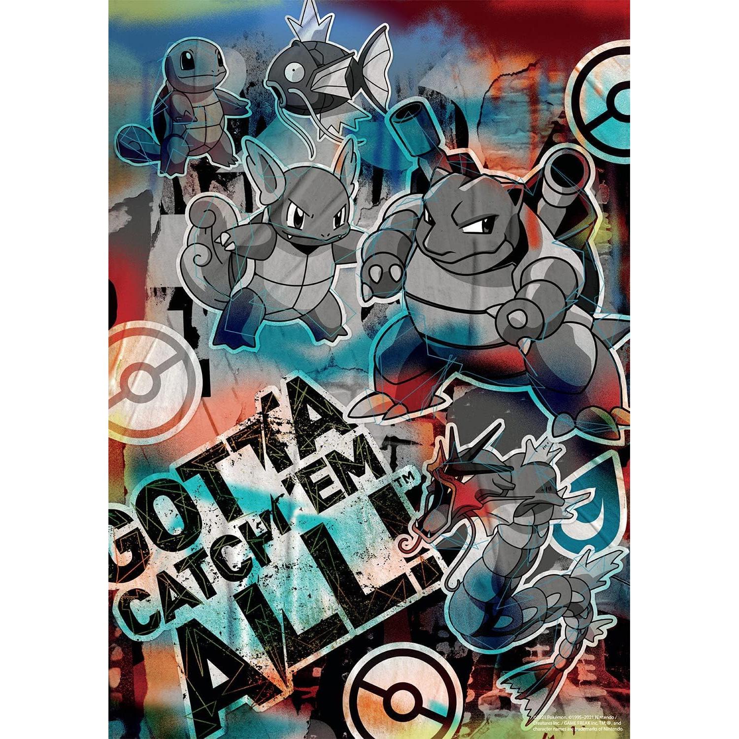 Rompecabezas 500 Piezas Buffalo Games Pokémon Evolución Squirtle