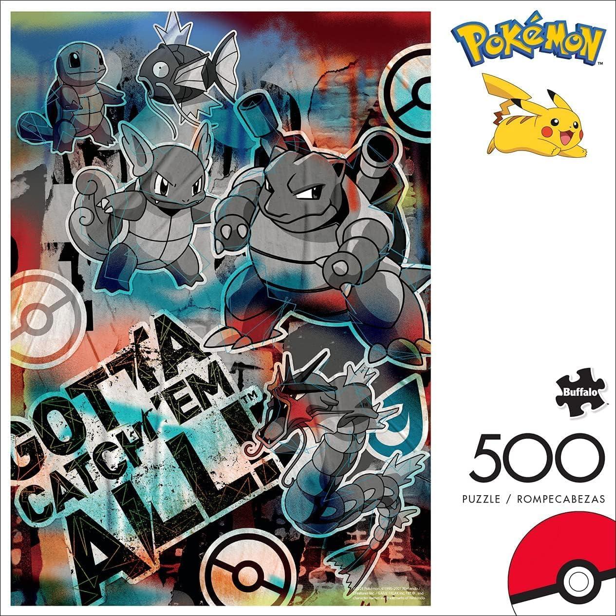 Rompecabezas 500 Piezas Buffalo Games Pokémon Evolución Squirtle