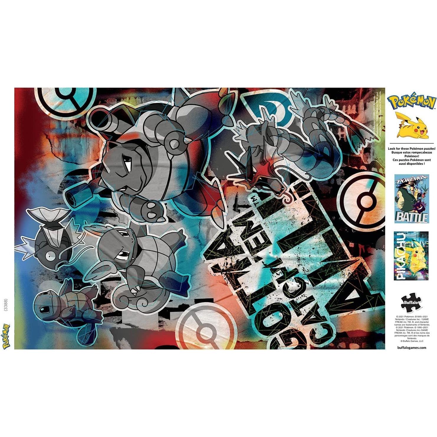 Rompecabezas 500 Piezas Buffalo Games Pokémon Evolución Squirtle