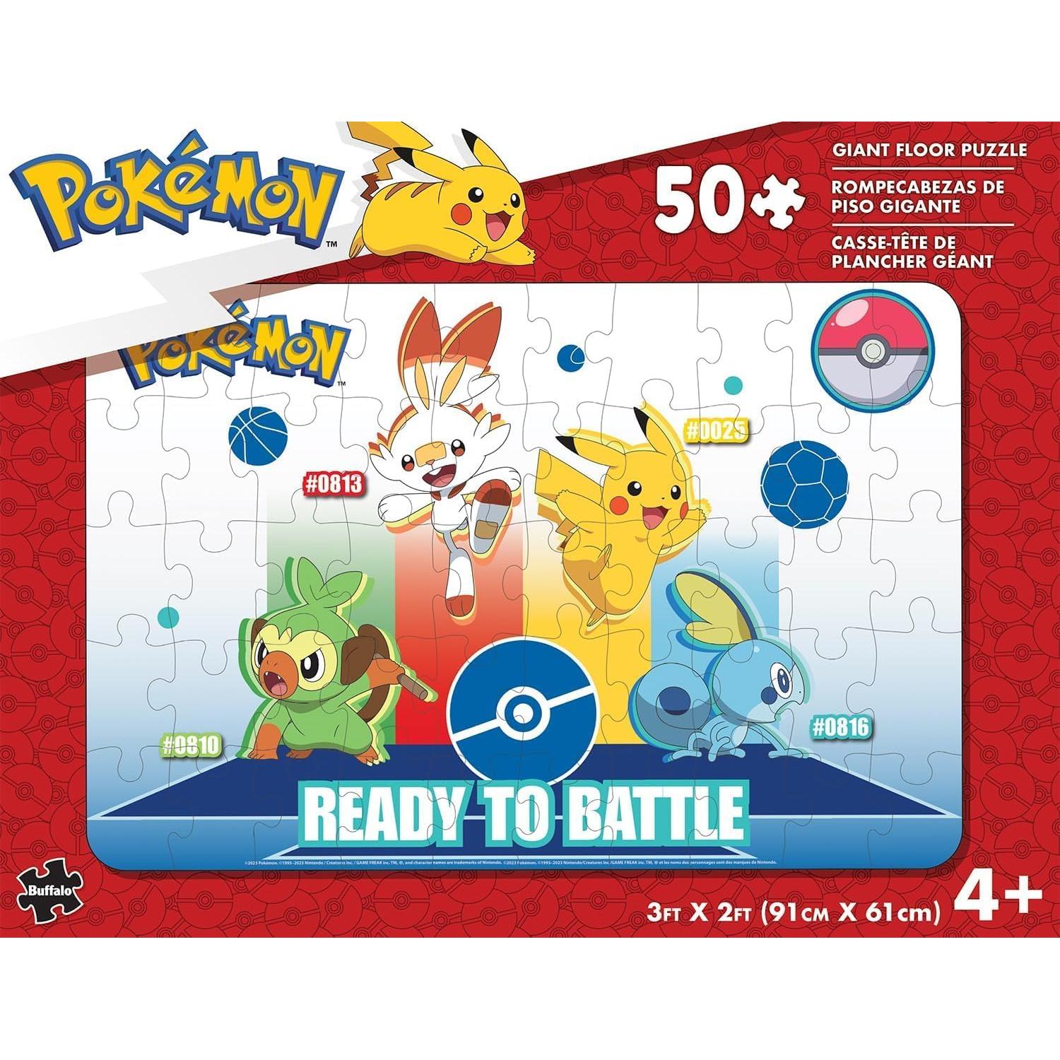 Rompecabezas de Suelo Pokémon 50 Piezas Buffalo Games
