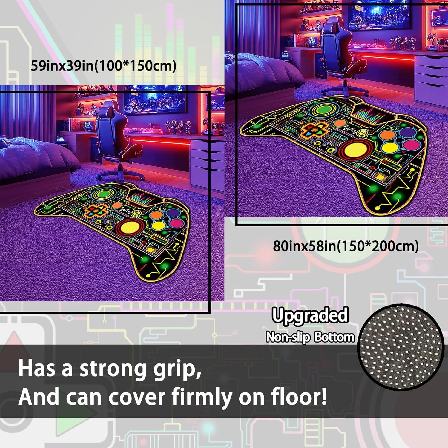 Alfombra de Área Gamer FJKJHKGJ 0.91x1.52m Multi 420