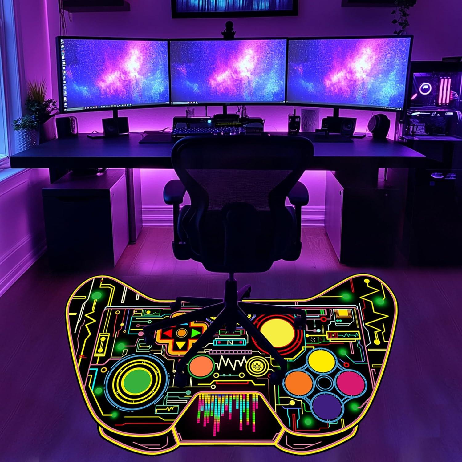 Alfombra de Área Gamer FJKJHKGJ 0.91x1.52m Multi 420