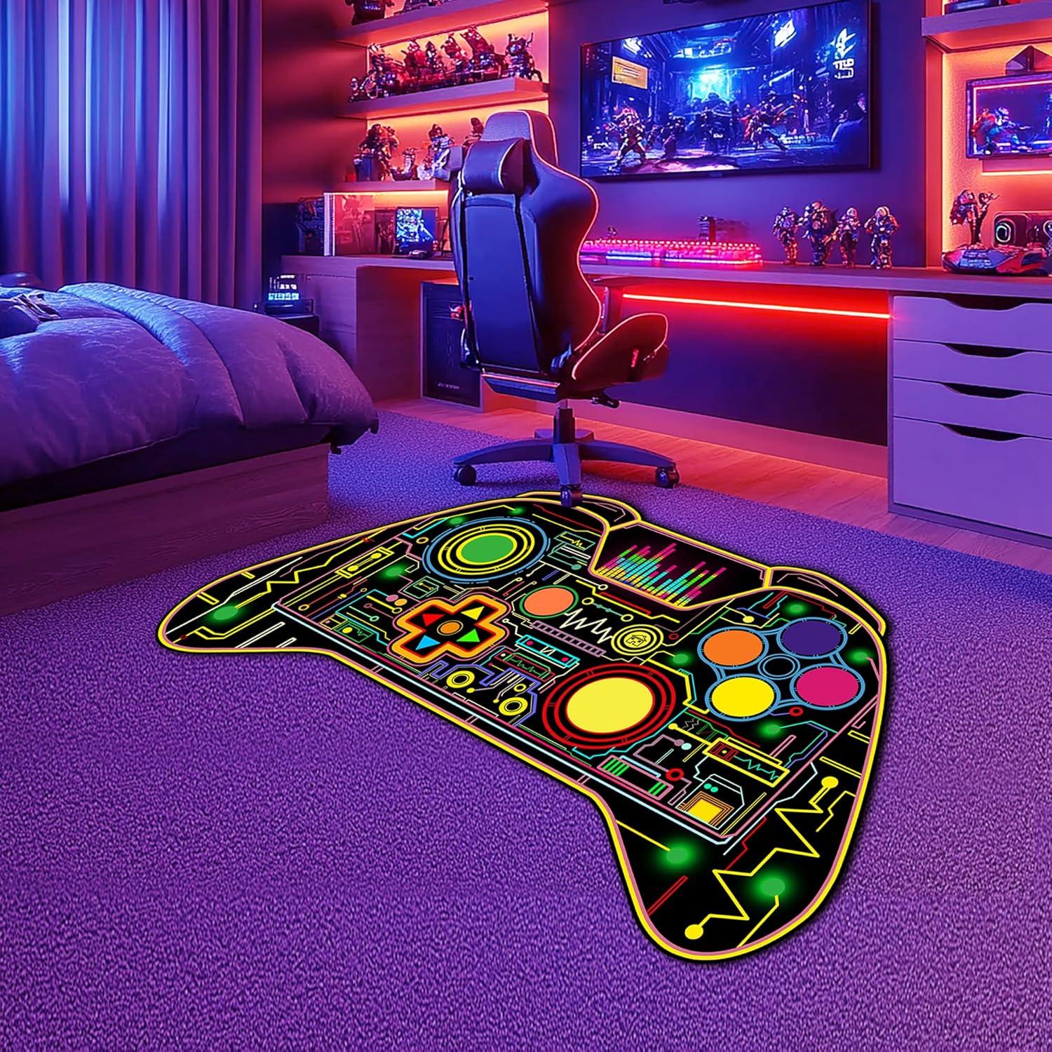 Alfombra de Área Gamer FJKJHKGJ 0.91x1.52m Multi 420