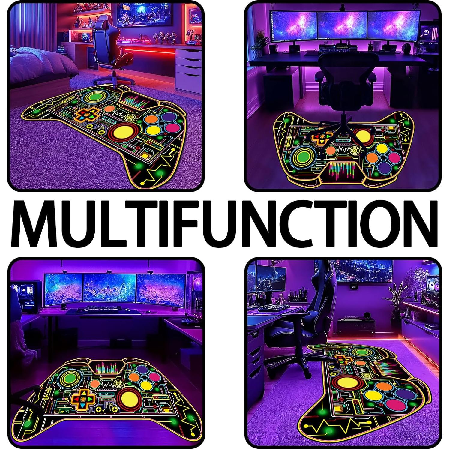 Alfombra de Área Gamer FJKJHKGJ 0.91x1.52m Multi 420