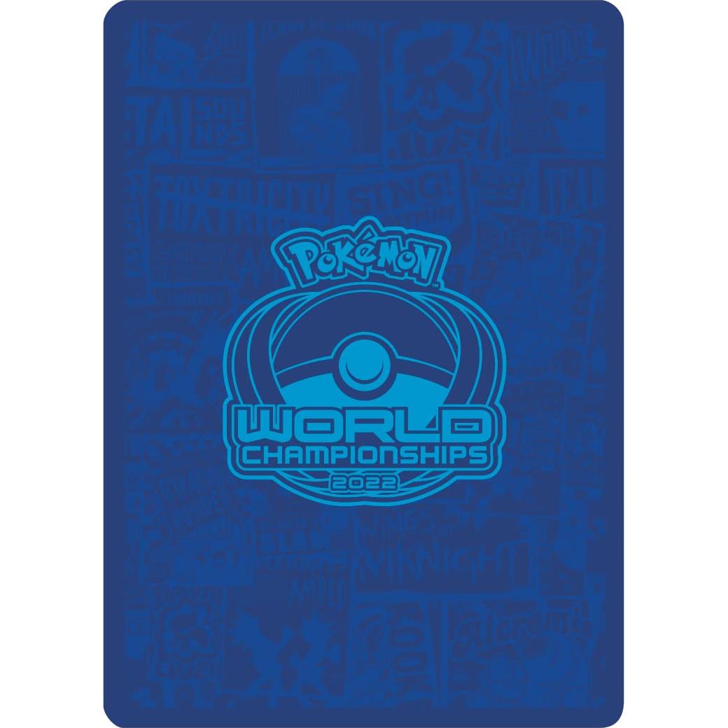 Baraja Campeonatos Mundiales Pokemon TCG Rikotu Ohashi 2022
