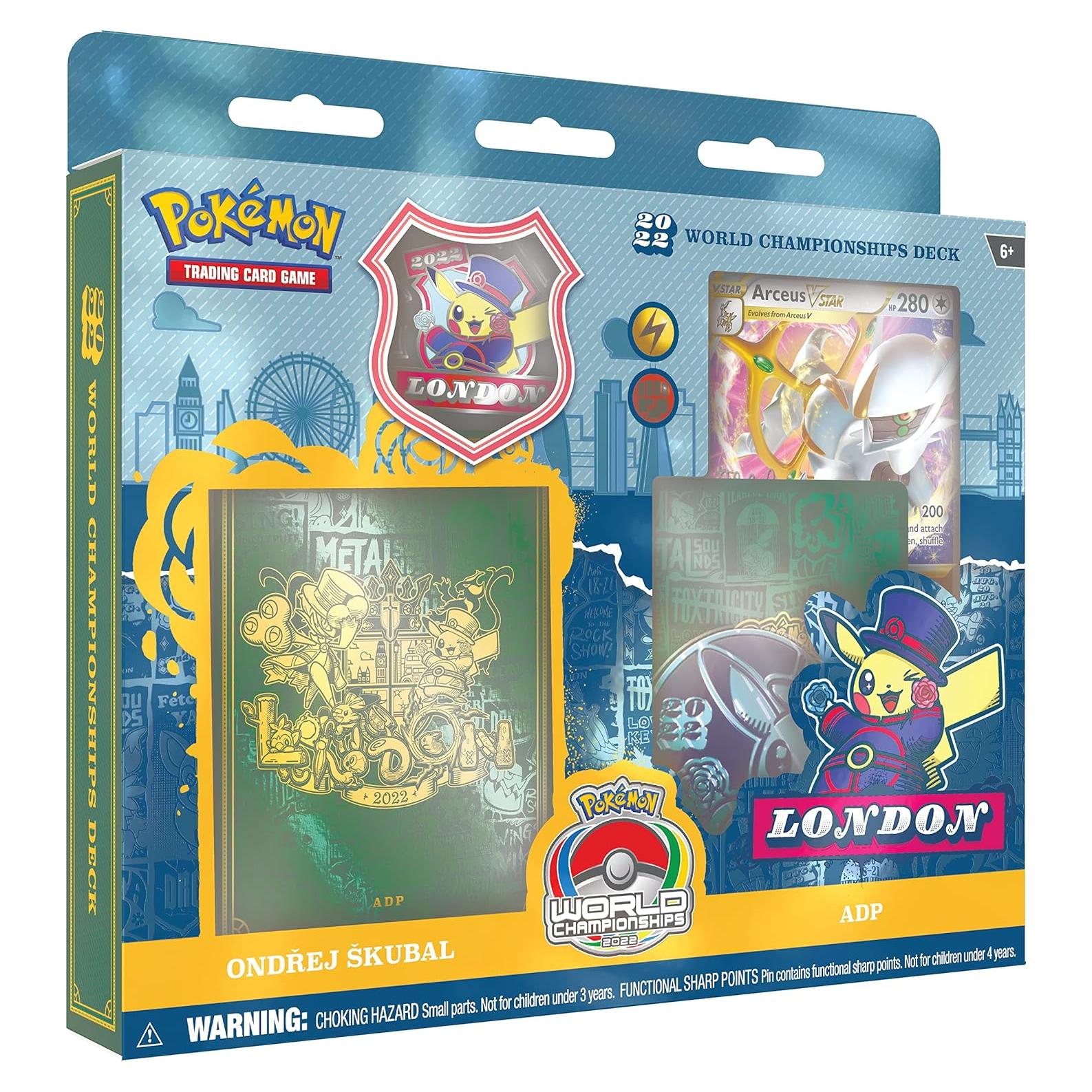 Mazo de Campeonatos Mundiales Pokémon 2022 Ondřej Škubal