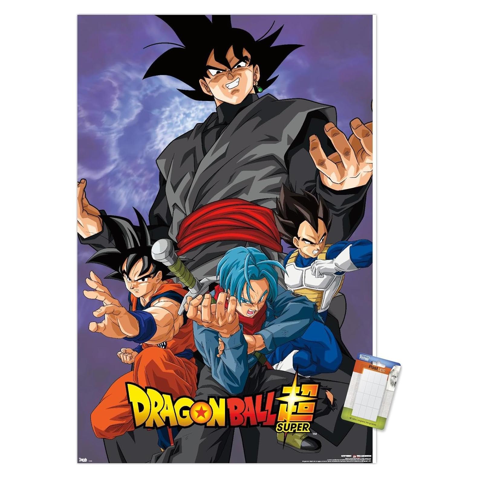Póster de Pared Dragon Ball Super Trends International 56.83x86.36cm
