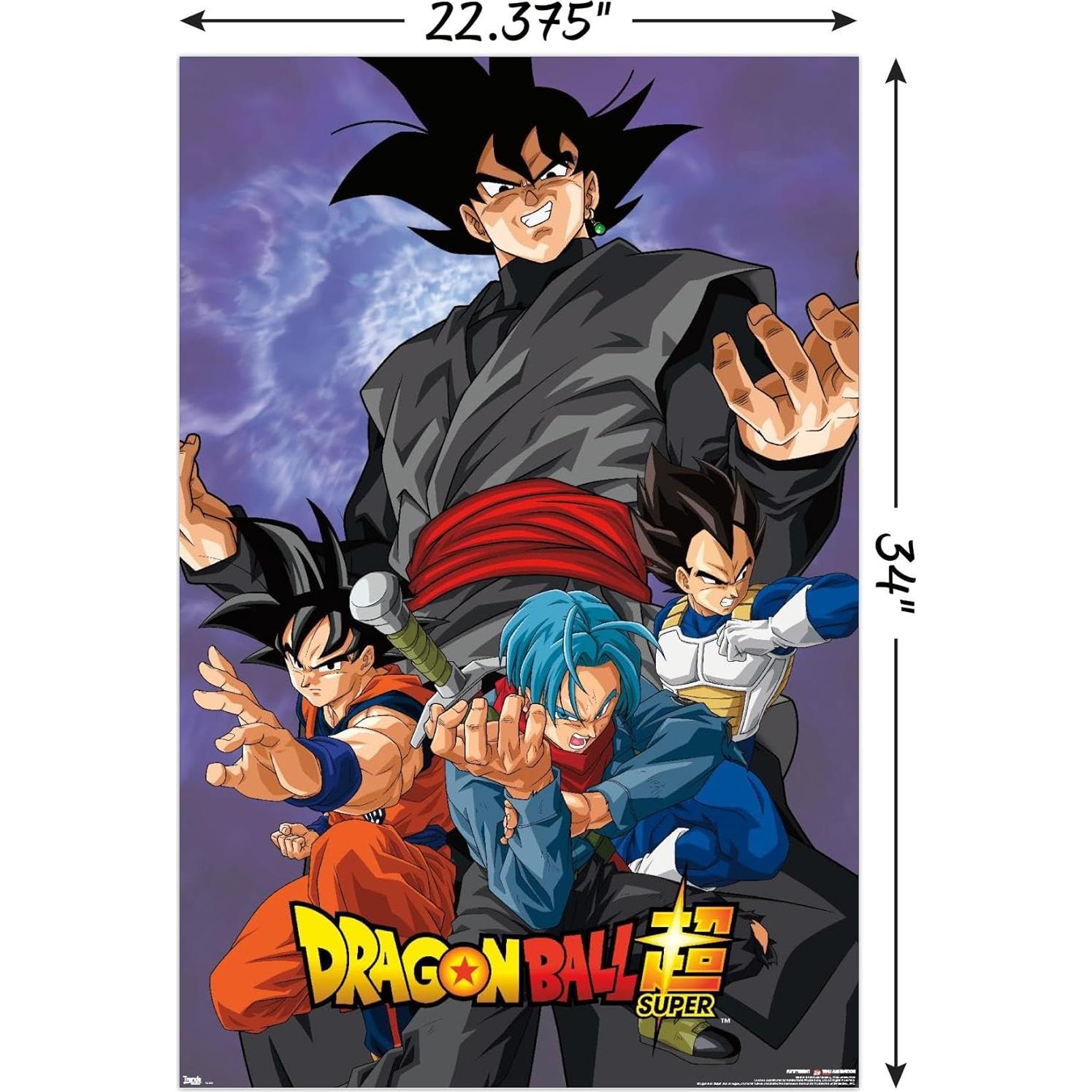Póster de Pared Dragon Ball Super Trends International 56.83x86.36cm