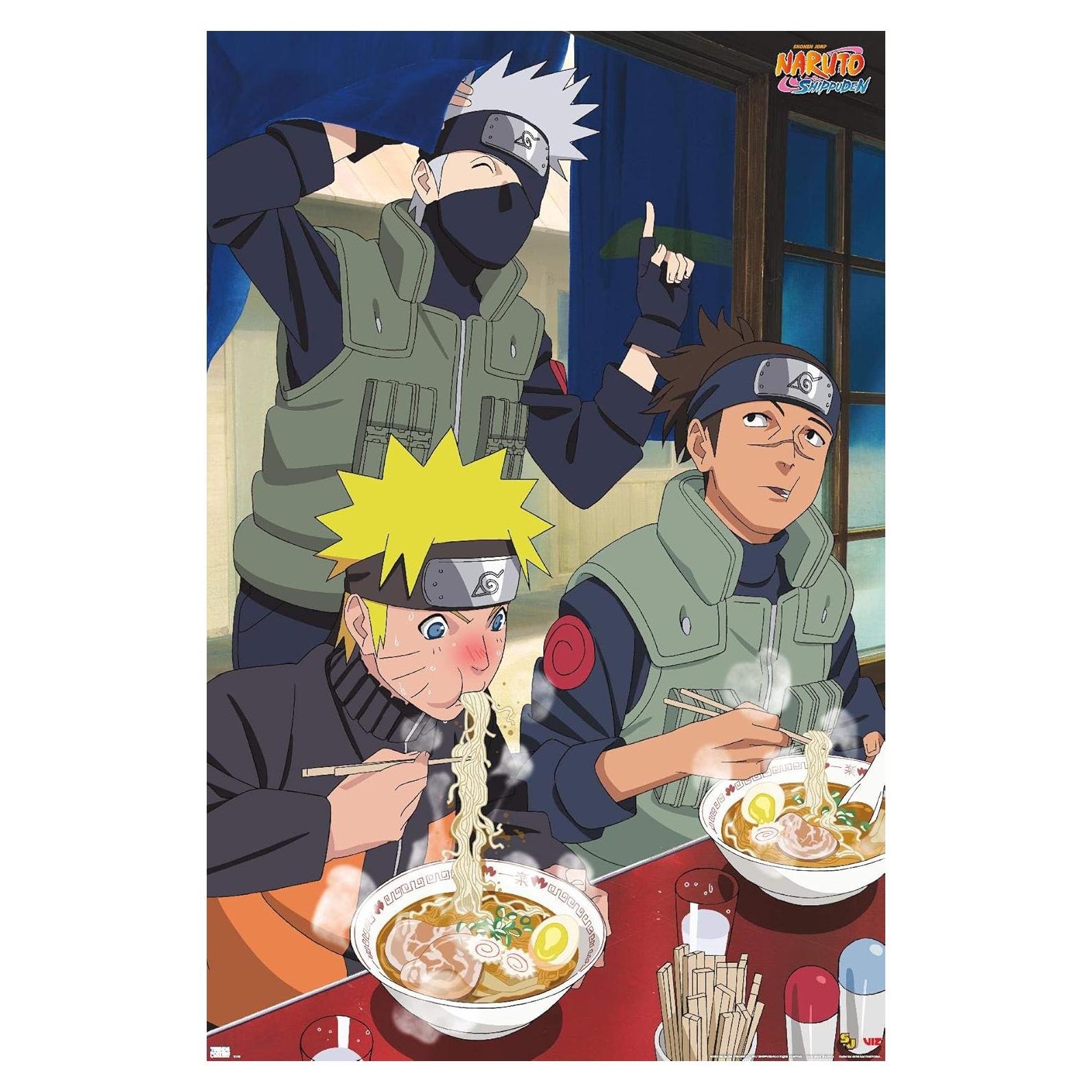 Póster de Comida Naruto Shippuden Trends International 56.67x86.36cm