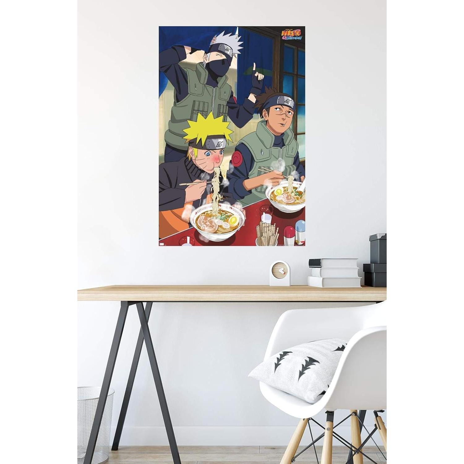 Póster de Comida Naruto Shippuden Trends International 56.67x86.36cm