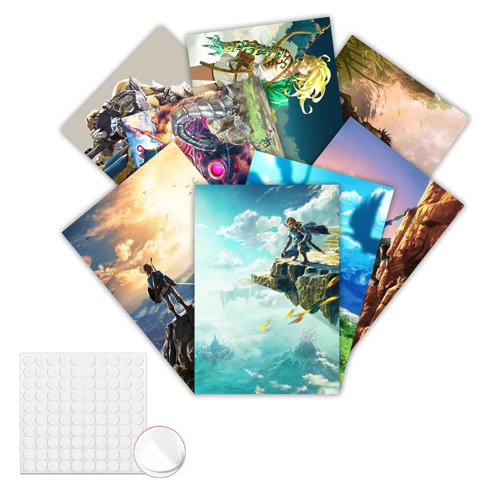 Pósters de Videojuegos Pounchi 8 Pcs A3 HD Decoración