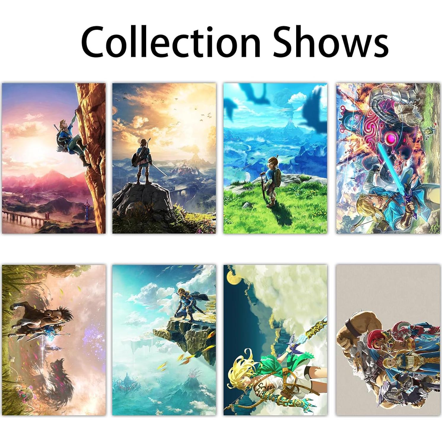 Pósters de Videojuegos Pounchi 8 Pcs A3 HD Decoración