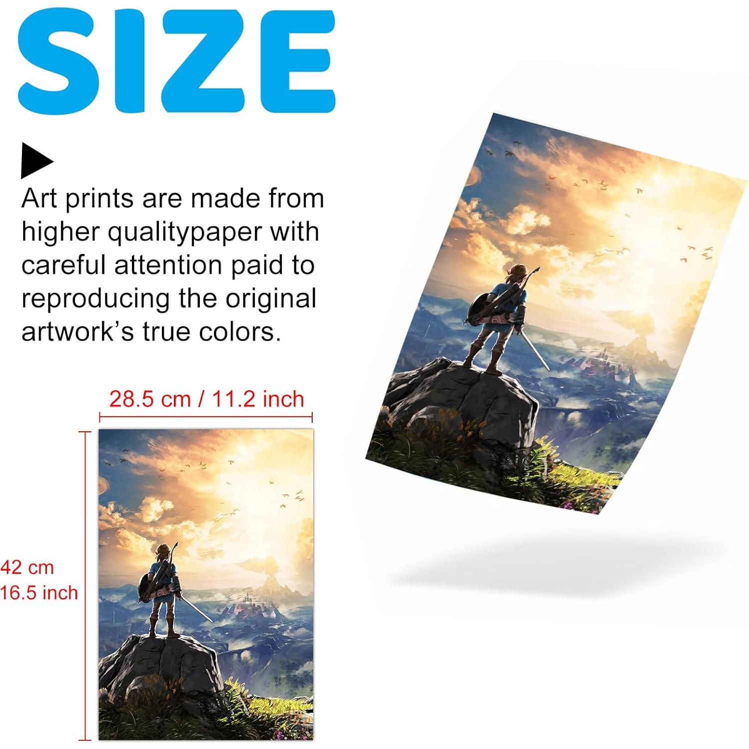 Pósters de Videojuegos Pounchi 8 Pcs A3 HD Decoración